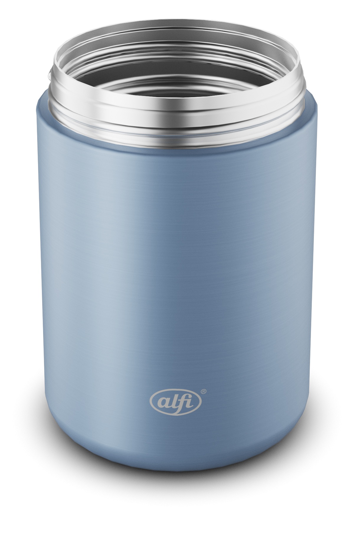 Alfi Thermobehälter »ISO FOOD MUG, Thermobehälter für Essen, spülmaschinenfest« 1 Stk. tlg. 0,35l, 5h heiß & 10h kalt, dicht & auslaufsicher, mit Göffel