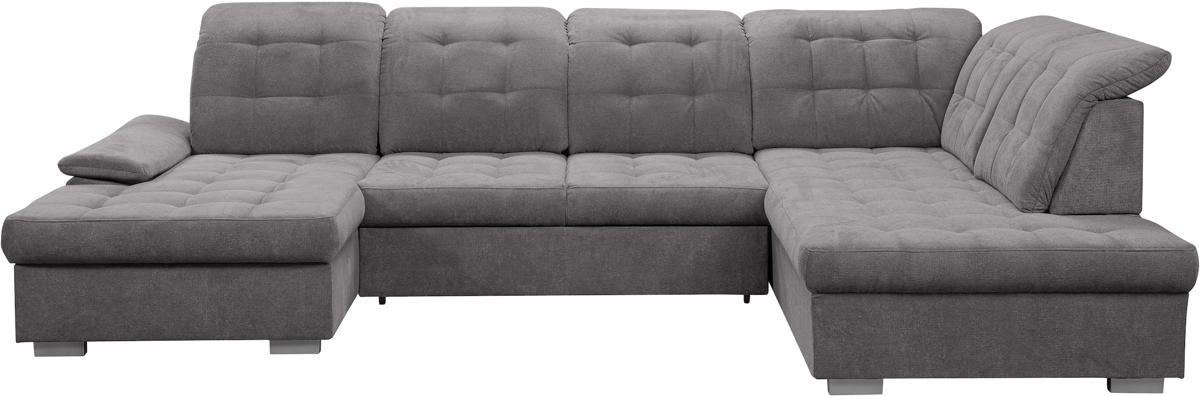 WERK2 Wohnlandschaft »Kordula-New Multifunktion Couch, Breite 332cm, U-Form günstig online kaufen