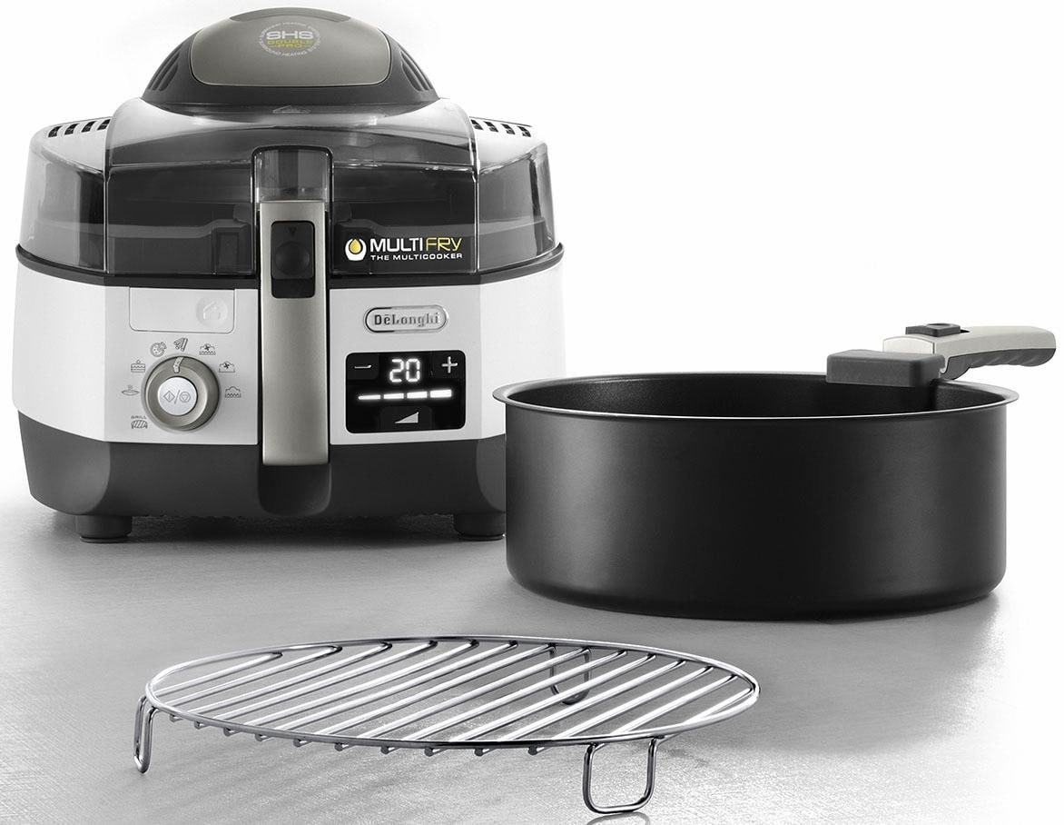 De'Longhi Heißluftfritteuse »MultiFry EXTRA CHEF PLUS FH1396«, 2400 W, Multicooker, auch zum Brotbacken, Fassungsvermögen 1,7 kg