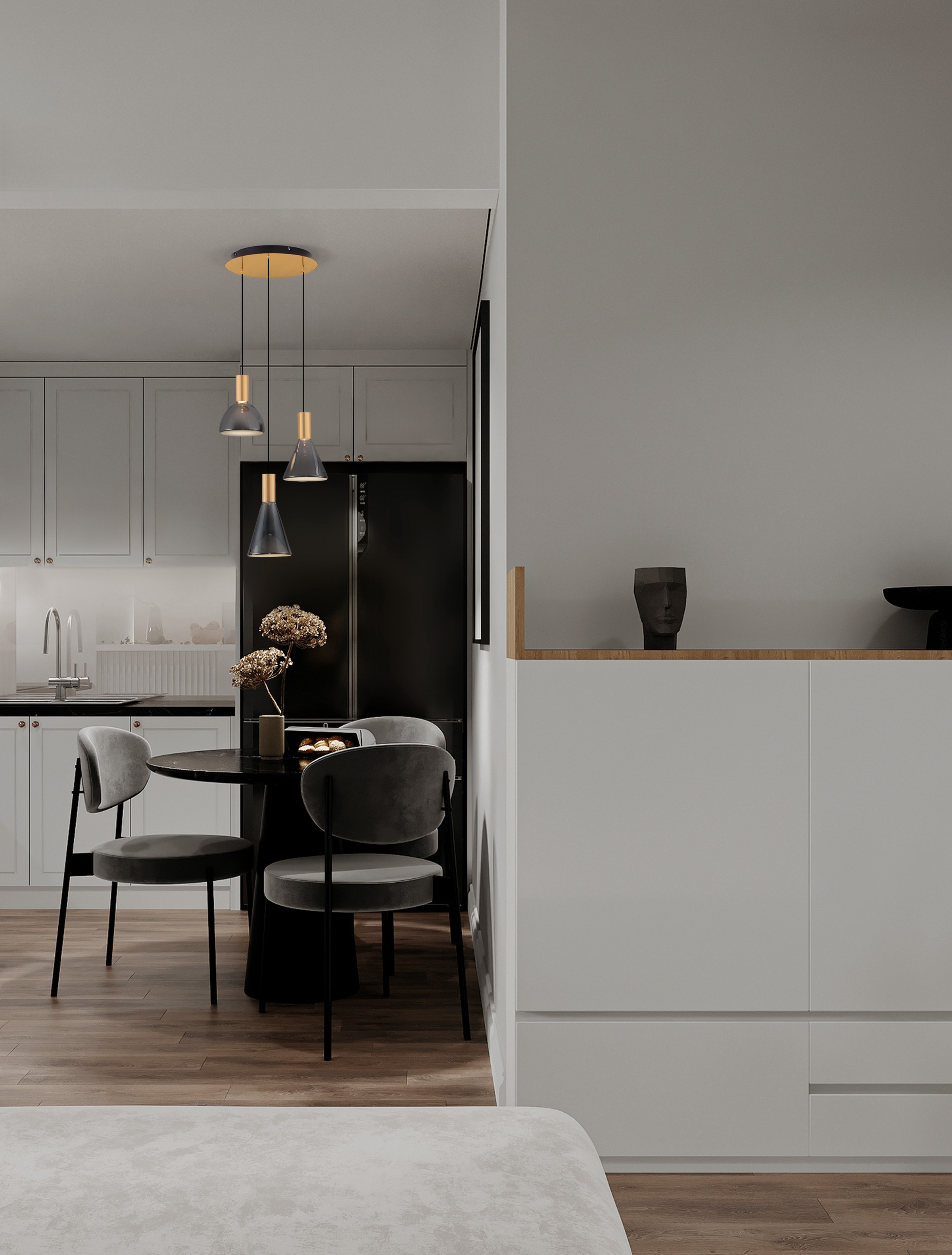 Nova Luce Pendelleuchte »VOI« LED-Modul 1 Stk. Warmweiß günstig online kaufen