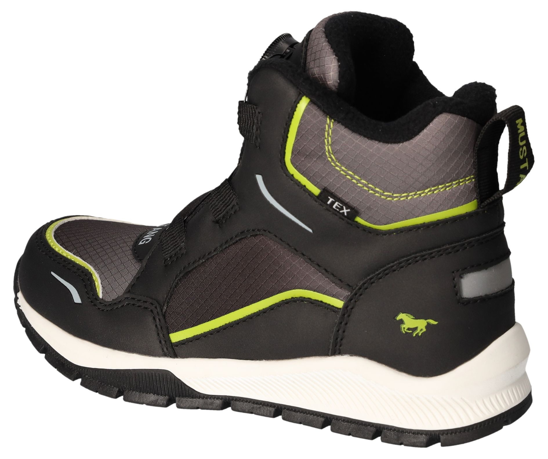 Mustang Shoes Winterboots, Winterstiefelette, Snowboots mit Schnellverschluss und TEX