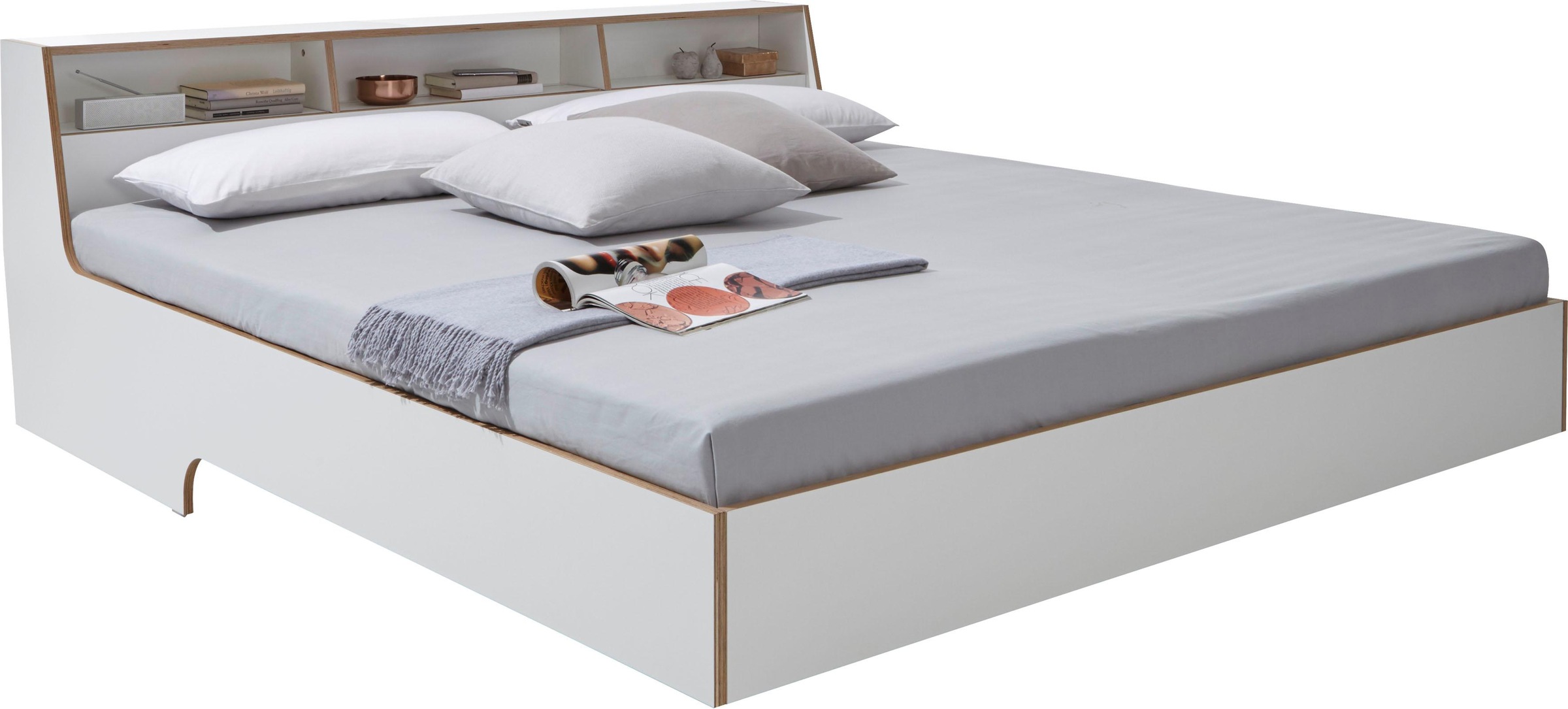 Bett »Slope«, in 3 Breiten, ausgezeichnet mit dem German Design Award - Special 2017