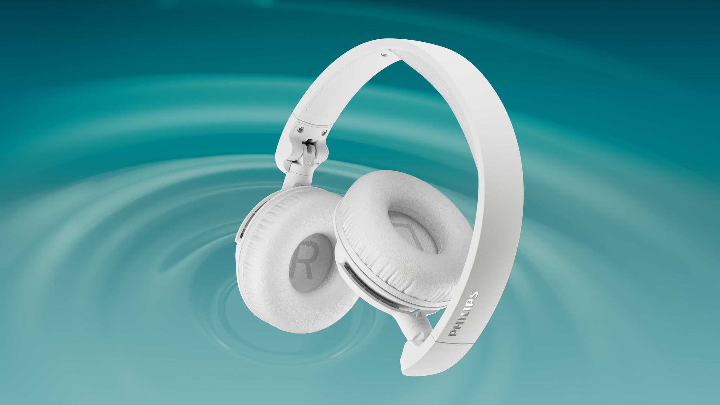 Philips On-Ear-Kopfhörer »TAH4500WT/00« Bluetooth Active Noise Cancelling (ANC)