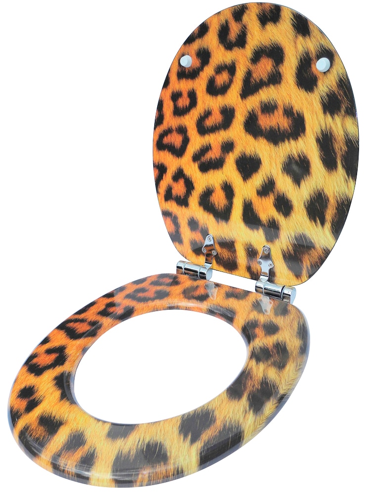 Sanilo WC-Sitz »Leopardenfell«, mit Absenkautomatik