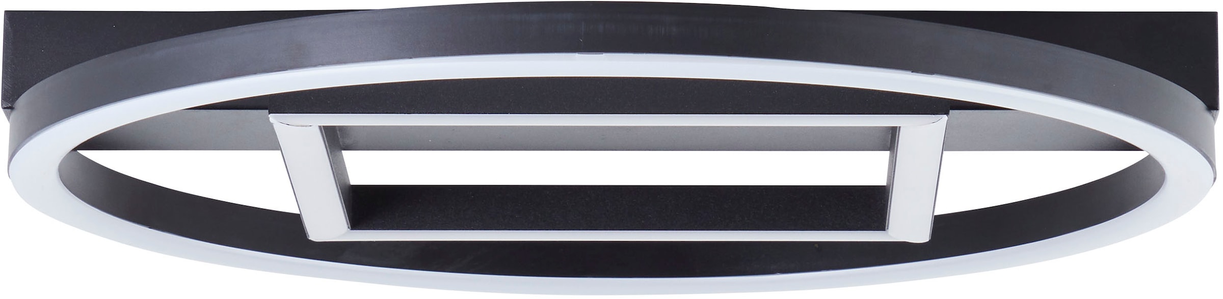 BreLight LED Deckenleuchte »Maureen«, 37 x 37 cm, 2500 lm, 3000 K warmweiß, Metall, schwarz