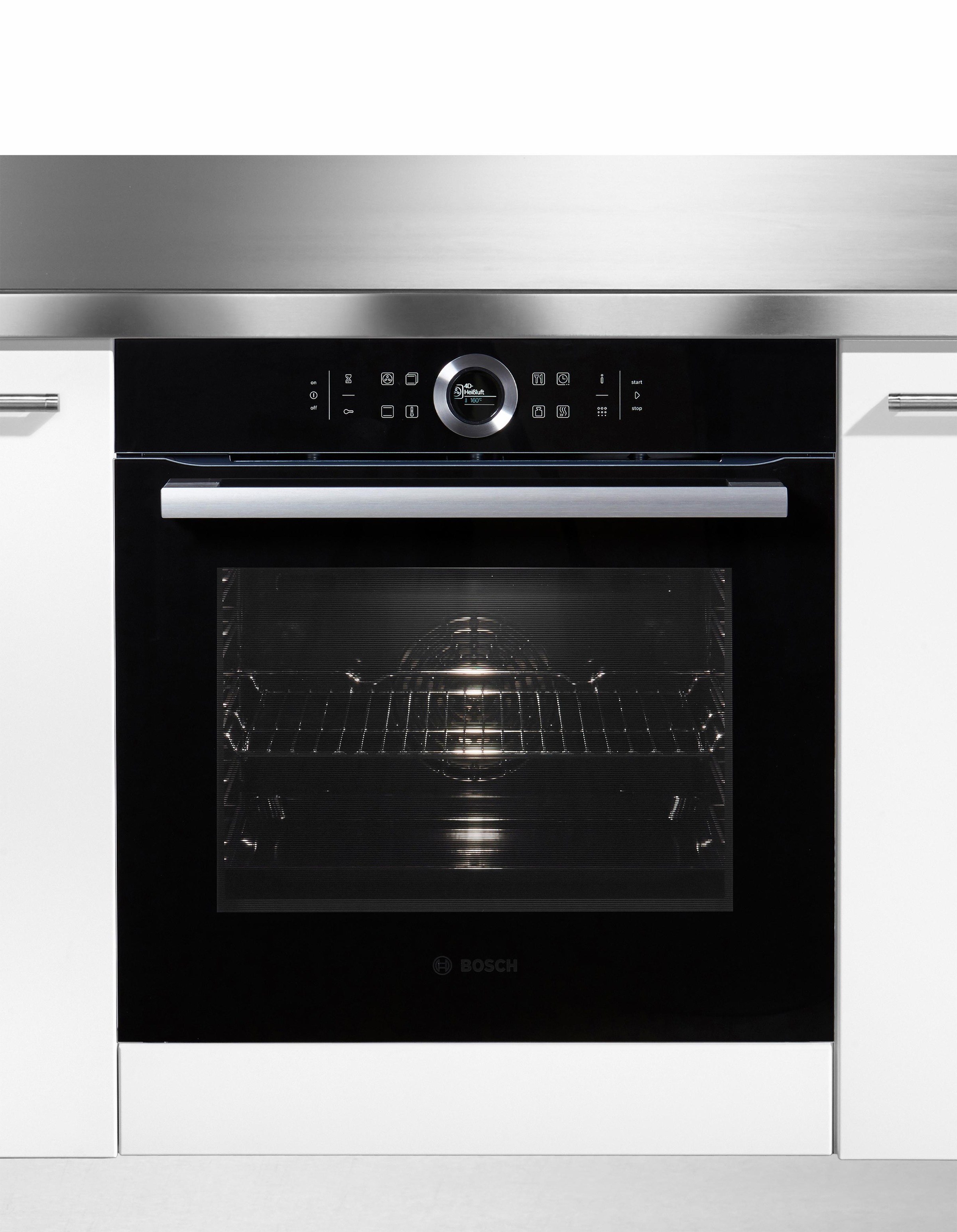 2. Bild von BOSCH Pyrolyse Backofen »HBG675BB1«, Serie 8, HBG675BB1, mit Teleskopauszug nachrüstbar, Pyrolyse-Selbstreinigung, mit AutoPilot