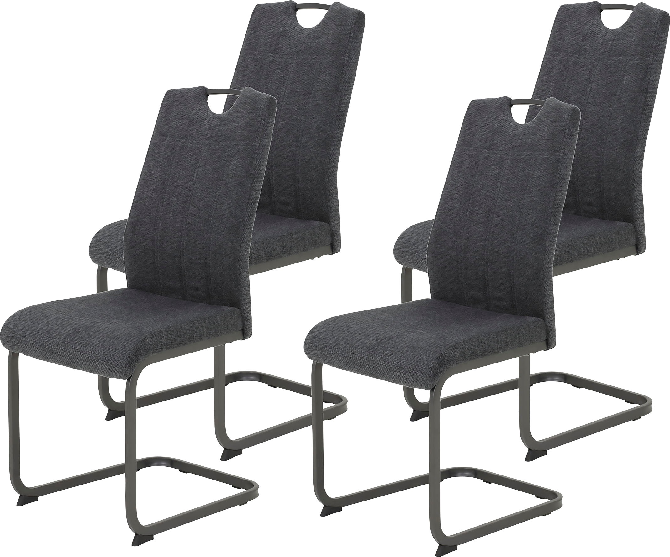 HELA Freischwinger »CHRISTINA« (Set) 4 Stk. Webstoff 1, 2 oder 4 Stück, Sch günstig online kaufen