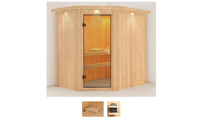 Sauna »Clara«, (Set)