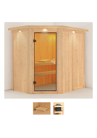 Sauna »Clara«, (Set)