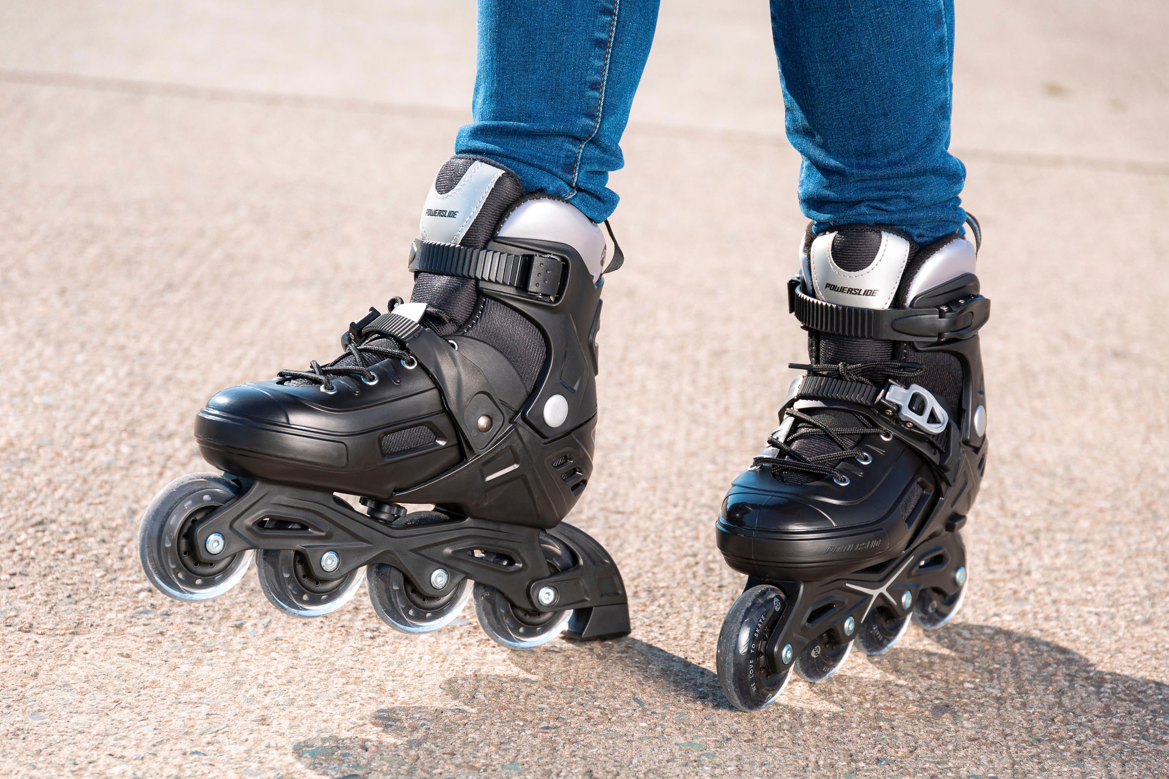 Powerslide Inlineskates »Khaan Junior NXT Black adj.«