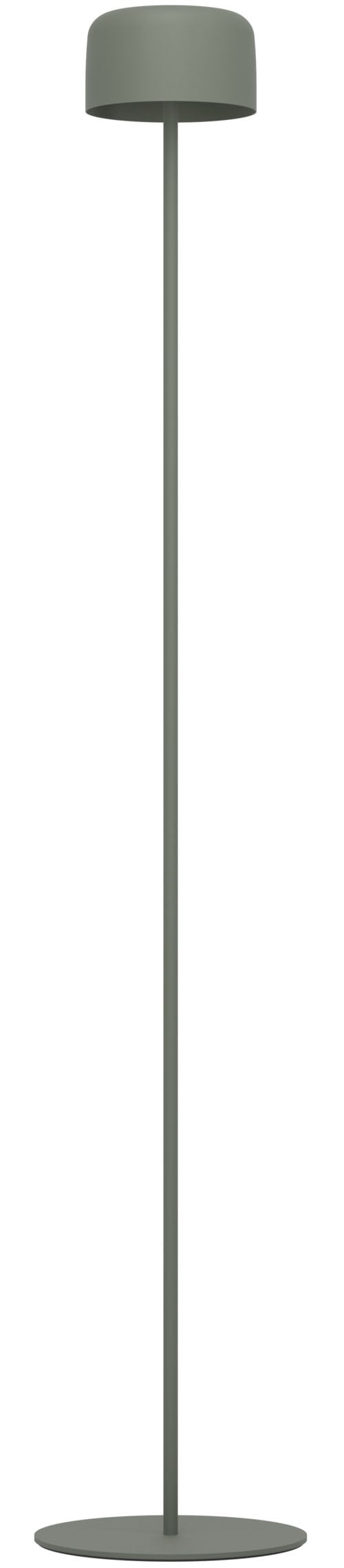 EGLO Stehlampe »ROCCANOVA-L Stehlampe - Stahl - SOLAR-LED - 2,8W - IP44« LED-Modul 1 Stk. Warmweiß Standleuchte, Leselampe, Wohzimmer, Schlafzimmer, H120 x Ø13,5 cm