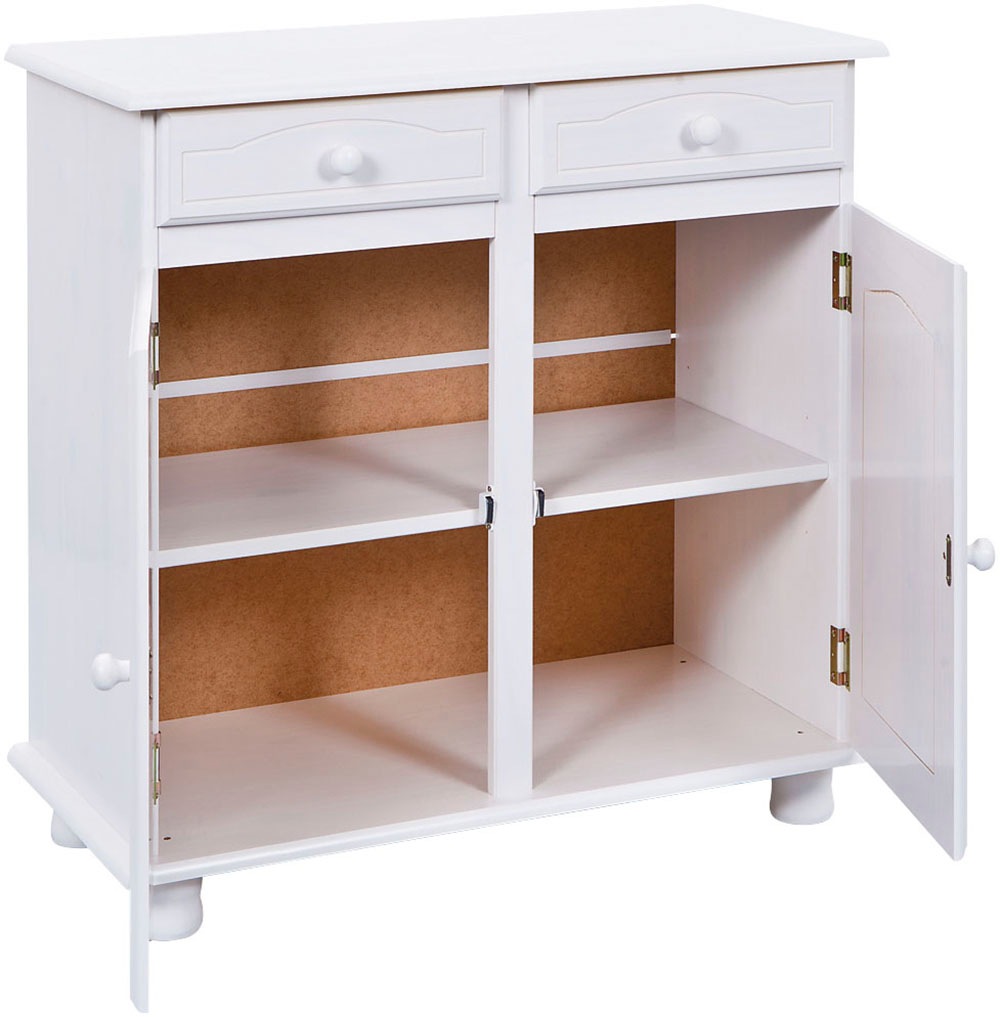 Inter Link Anrichte »Lovi« 1 Stk. tlg. Kiefer Massiv, Landhaus, BxTxH: ca. 88 x 43 x 87 cm