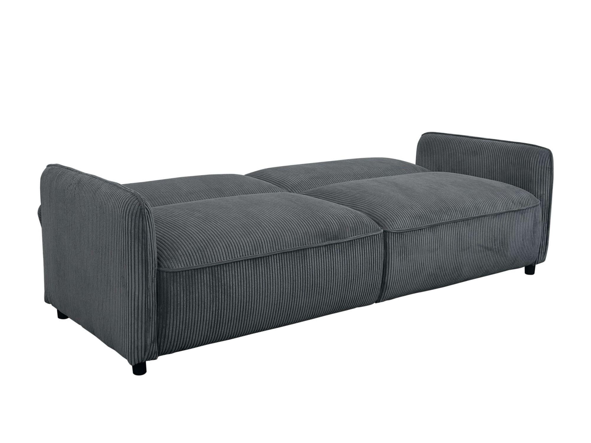 Dorel Home 3-Sitzer »ALICIA Schlafsofa 209 cm«, Bettfunktion (110/190cm), verstellbare Rückenlehne, Cord, Velours