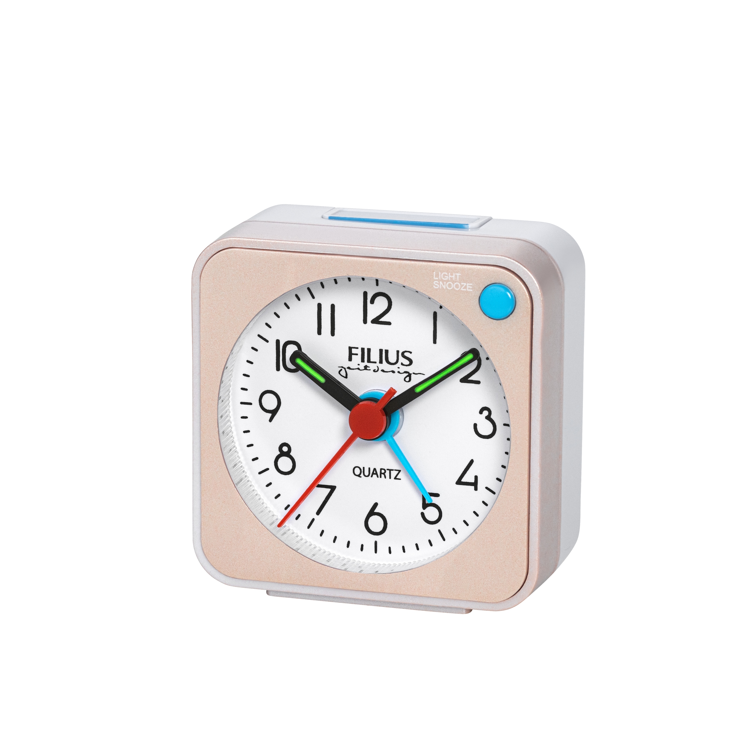 FILIUS zeitdesign Quarzwecker Wecker, Reisewecker, Schlafzimmer, Leuchtzeig günstig online kaufen