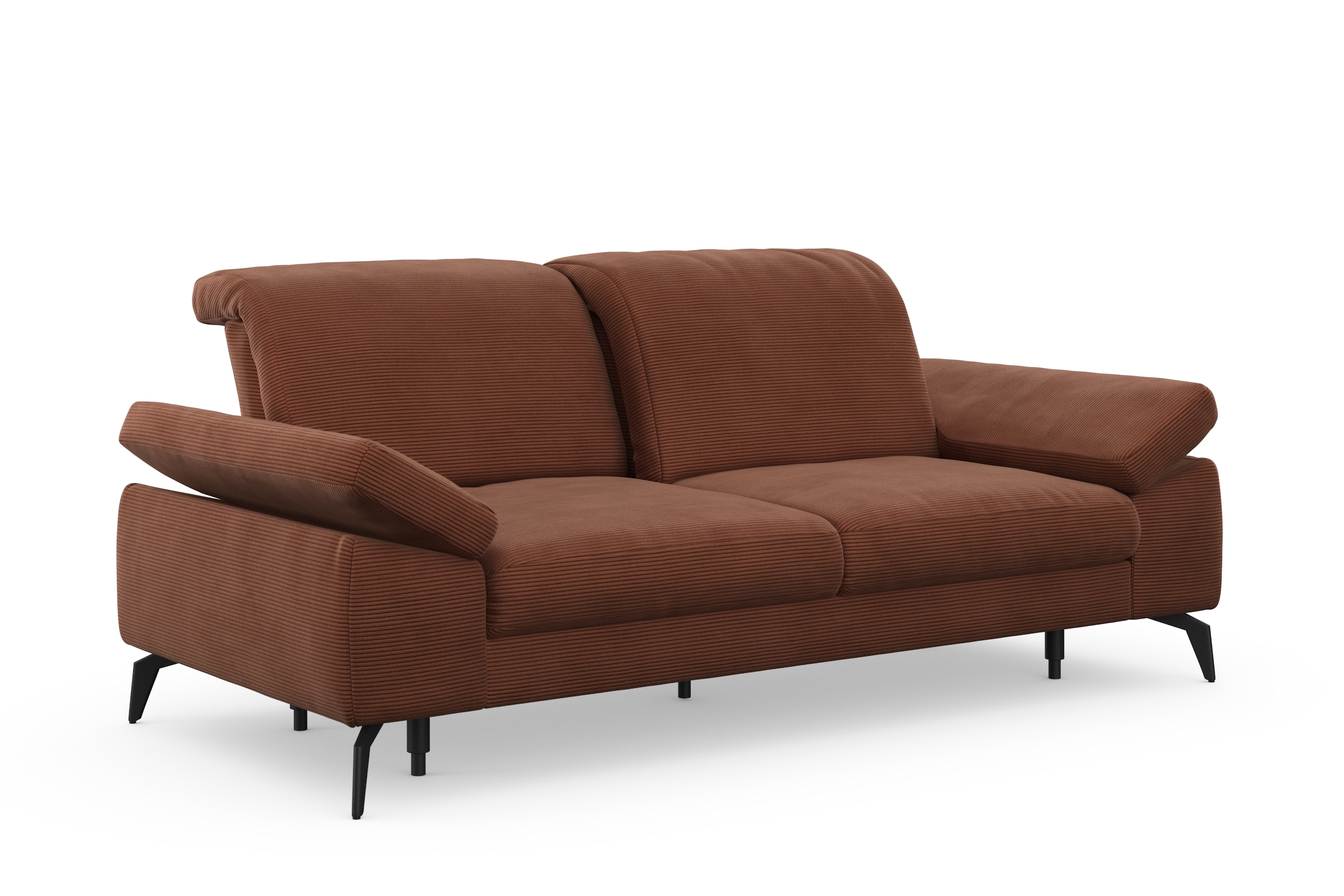 sit&more 2,5-Sitzer »Cabana«, Breite 211 cm, mit oder ohne Sitztiefen-, und Kopfteilfunktion