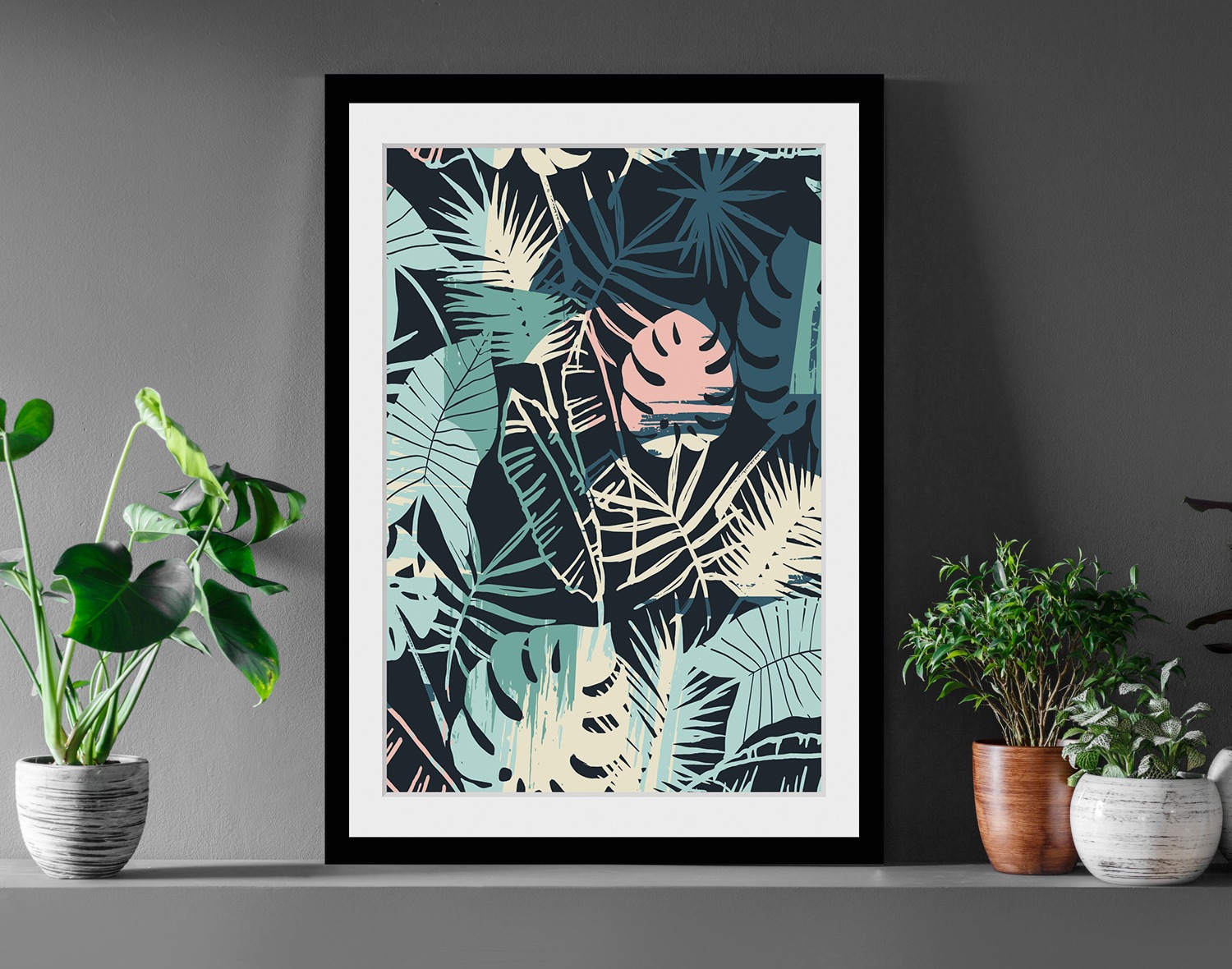 queence Bild »Becka« Blätter   Kunst   Modern   Pflanzen   Pflanzenbilder H günstig online kaufen