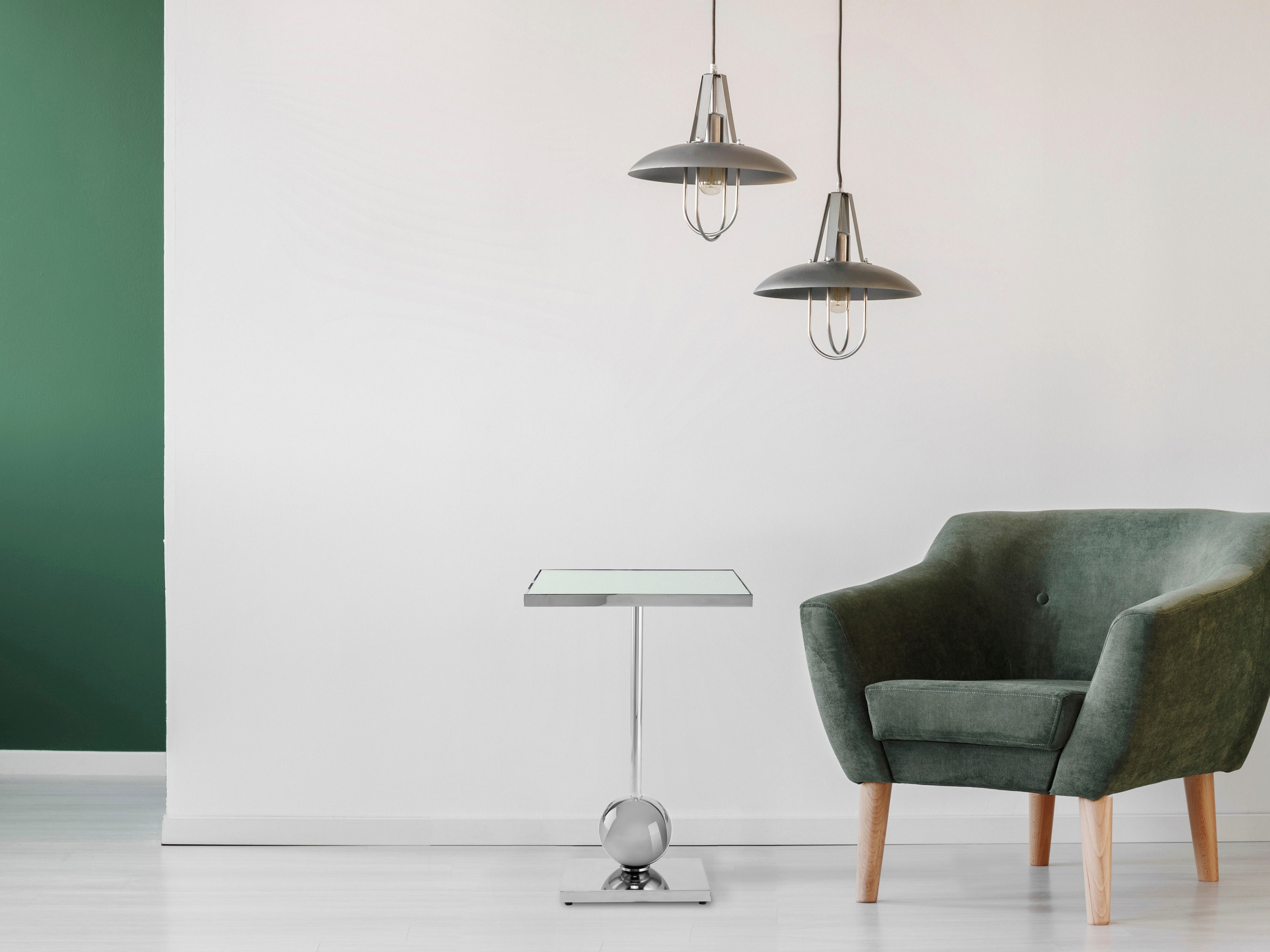 Kayoom Beistelltisch »Leva 125, Ablagefläche für Deko, Edelstahlgestell, Sp günstig online kaufen