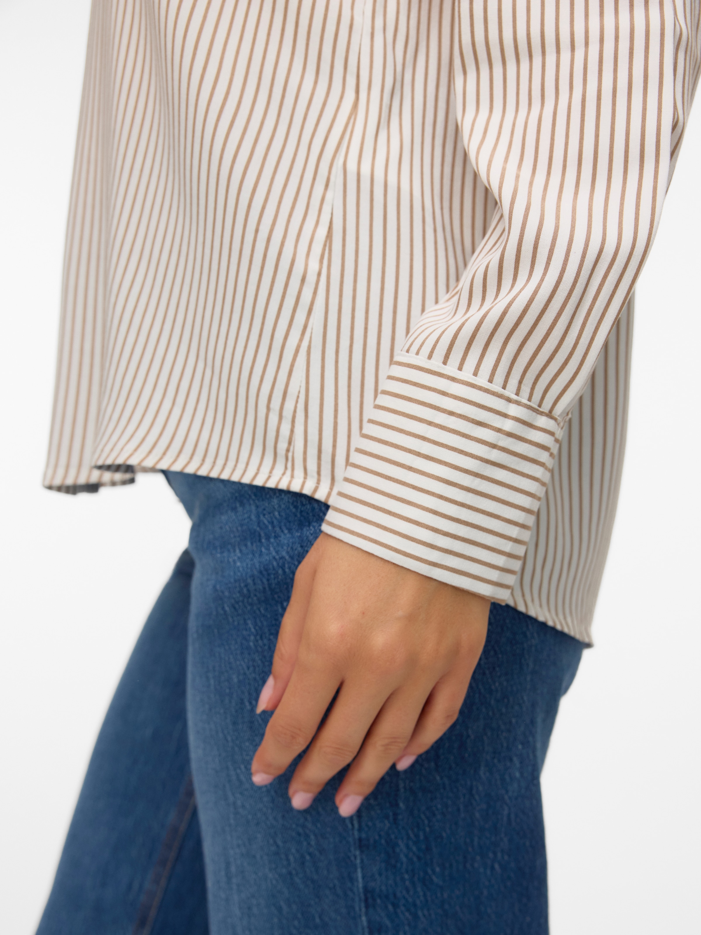 Vero Moda Langarmbluse »VMALICE LS SHIRT WVN GA NOOS«