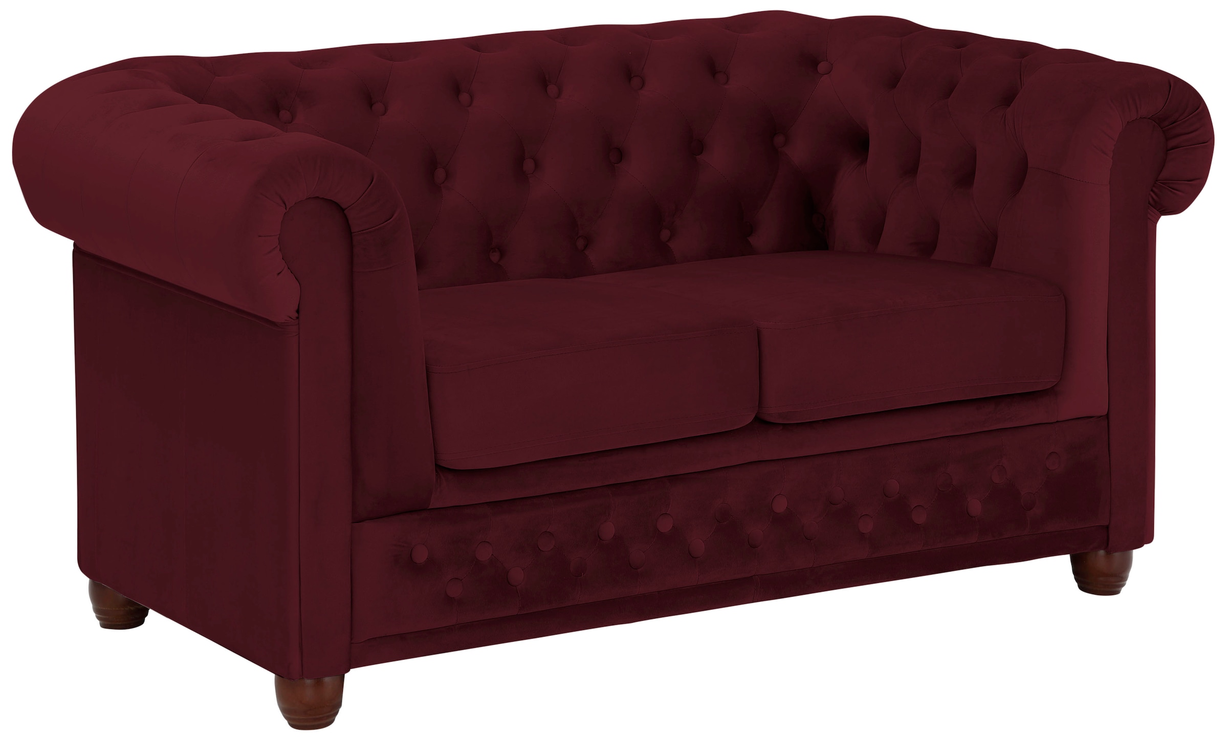 Home affaire Chesterfield-Sofa "New Castle", mit hochwertiger Knopfheftung günstig online kaufen