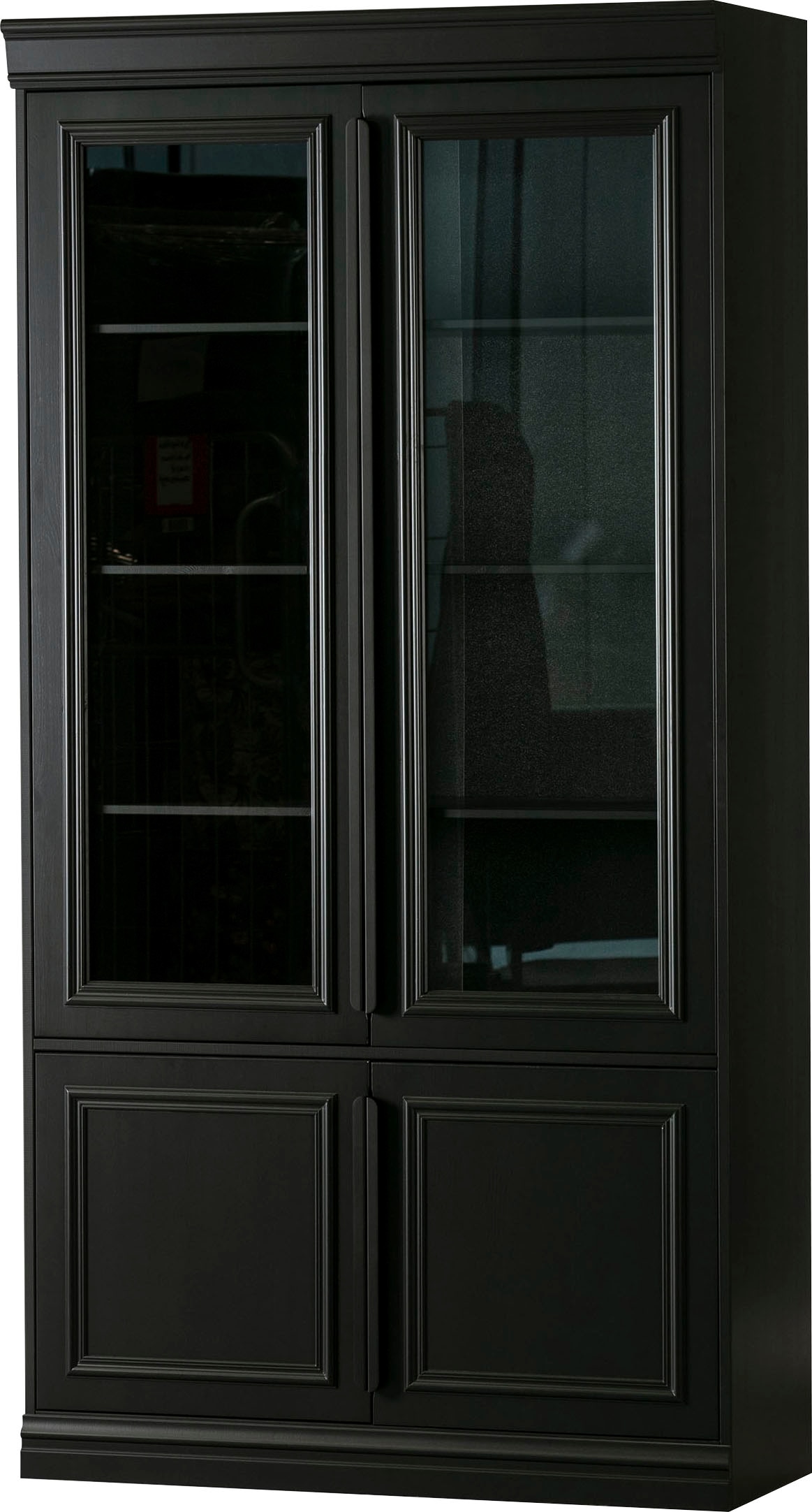 WOOOD Vitrine »Organize«, mit Glastüren, aus Kiefernholz, H 215 cm x B 110 cm