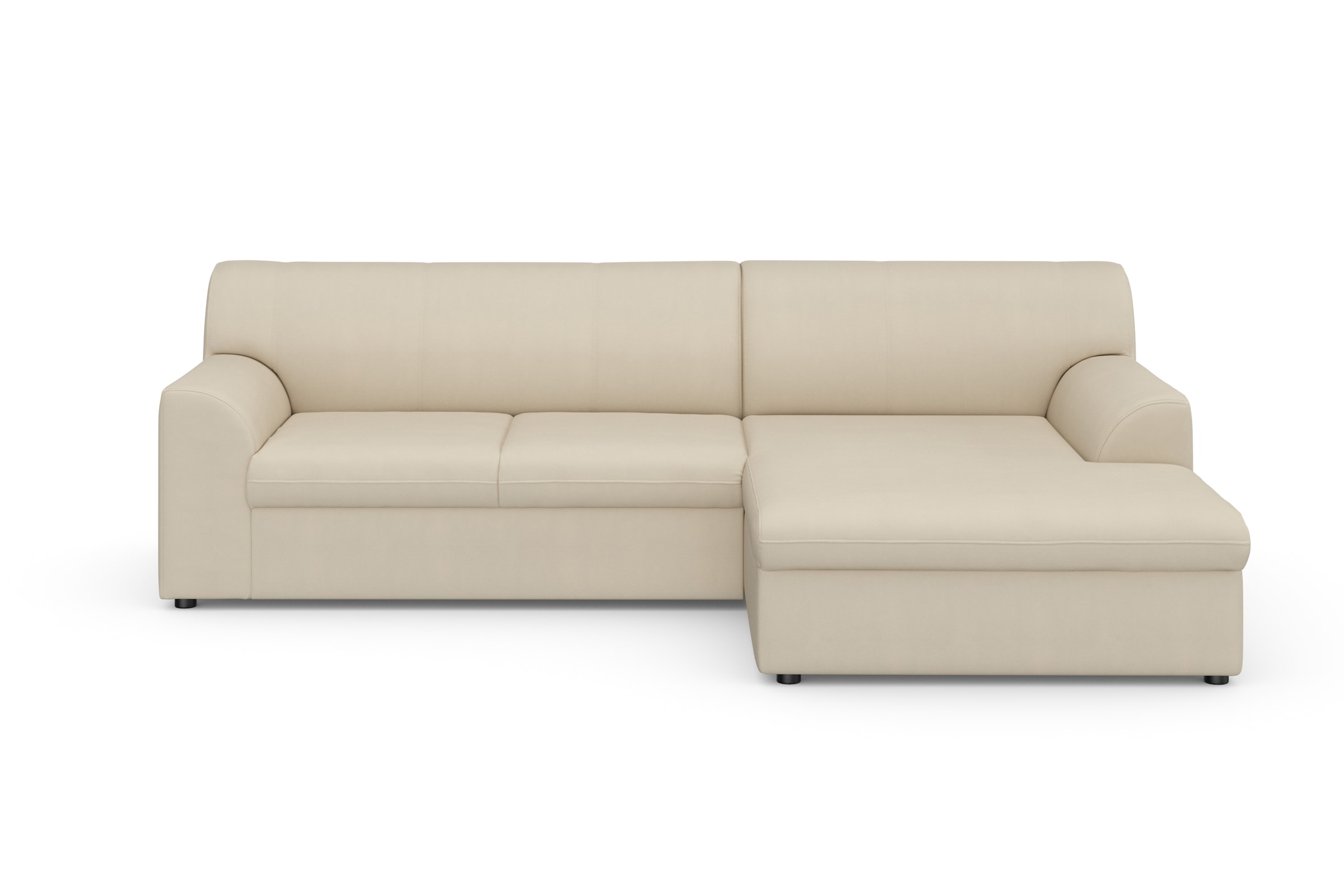 DOMO collection Ecksofa »Topper, elegant und zeitlos, kompaktes Stellmaß 24 günstig online kaufen