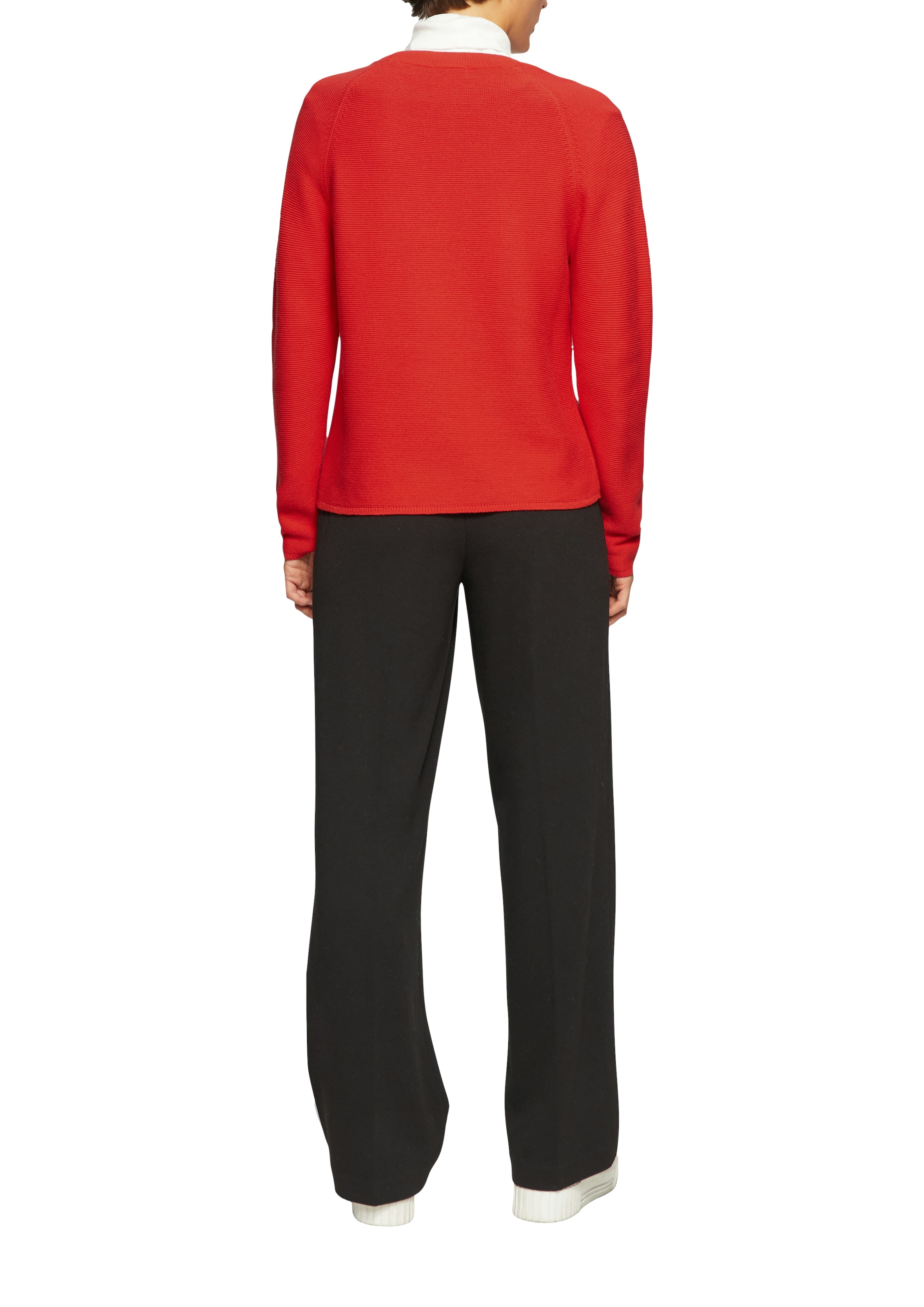 s.Oliver Strickpullover, mit V-Ausschnitt