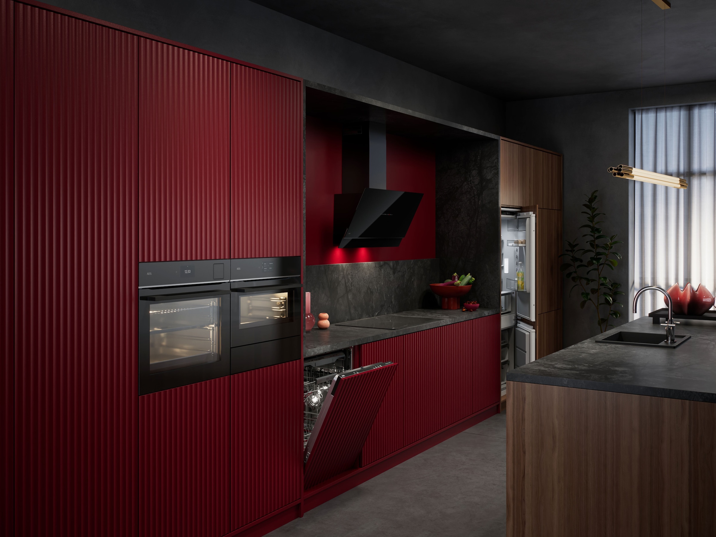 AEG Einbaukühlschrank 6000 »TK6FS181CC 923584303« 176,9 cm hoch 55,7 cm breit CustomFlex® – Flexible Fächer in der Kühlschranktür für mehr Stauraum