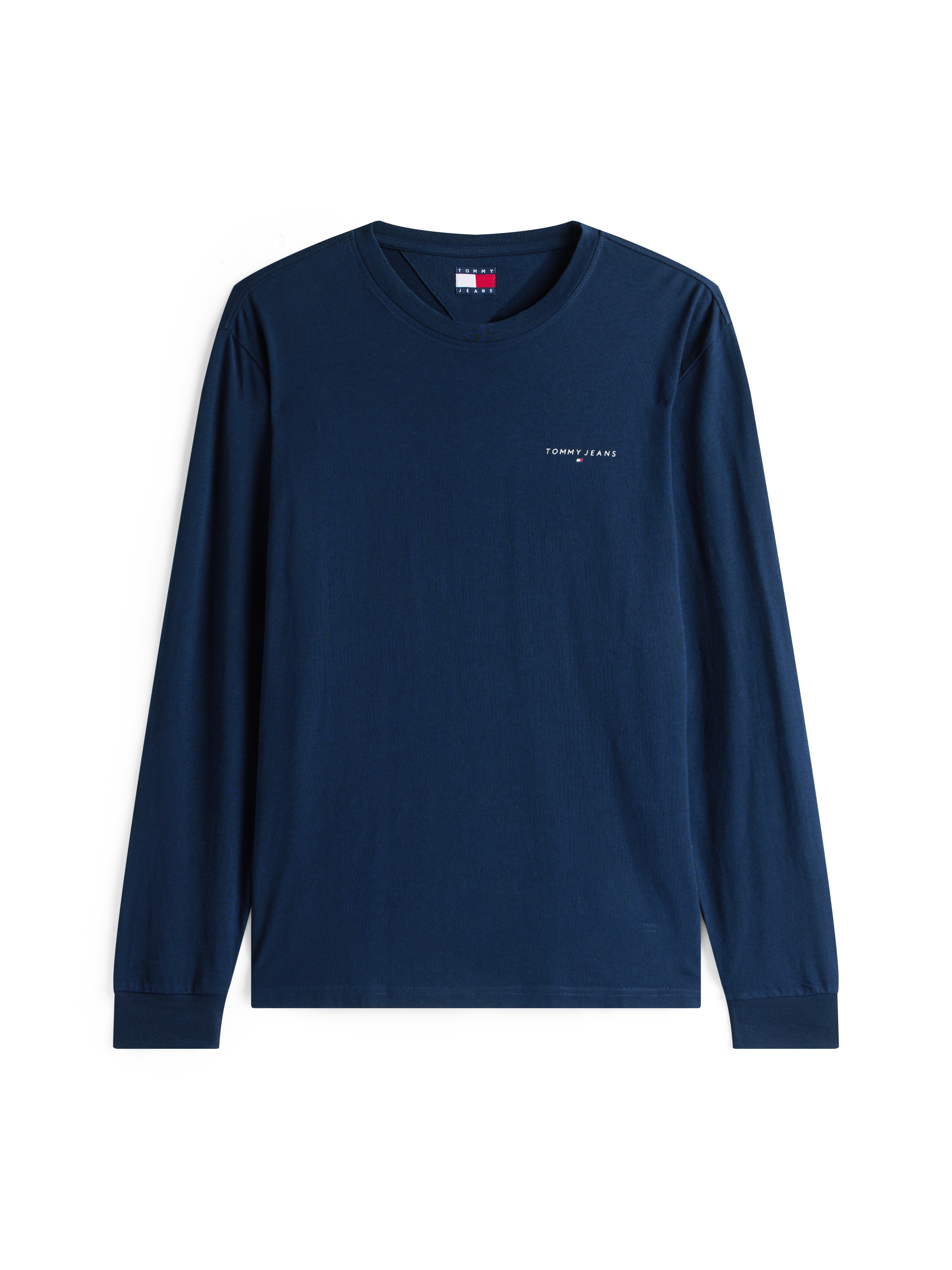 Tommy Jeans Langarmshirt »TJM SLIM CHEST LINEAR LS TEE EXT«, Mit Rundhalsausschnitt