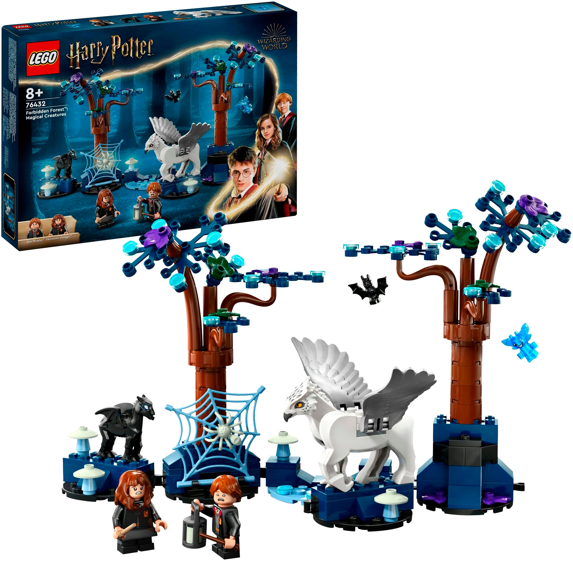 Konstruktionsspielsteine »Der verbotene Wald™: Magische Wesen (76432), LEGO® Harry...