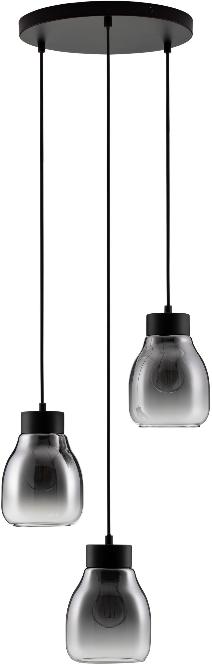 Nova Luce Pendelleuchte »BLACU« E27 1 Stk. günstig online kaufen