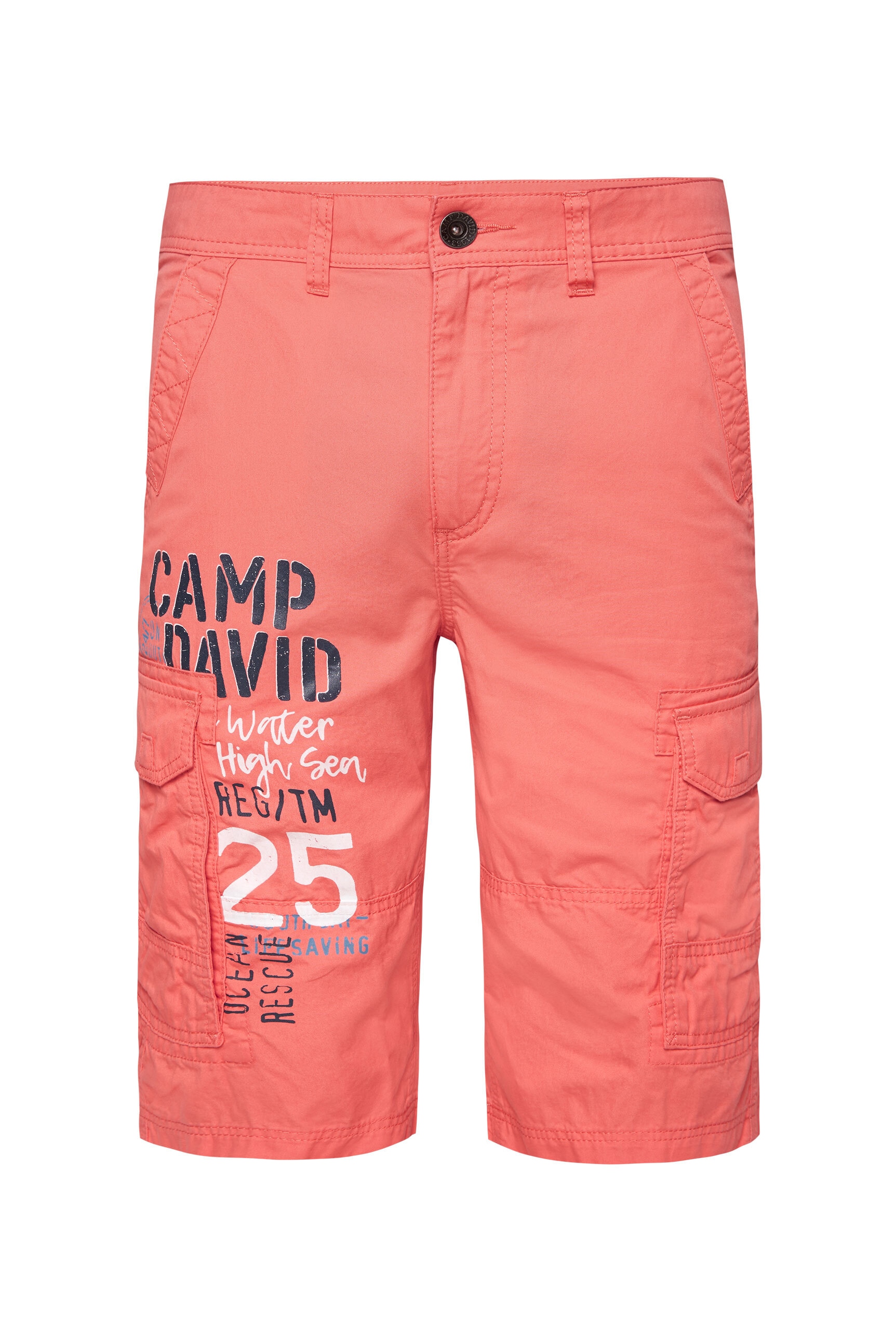 2. Bild von CAMP DAVID Shorts, aus Baumwolle