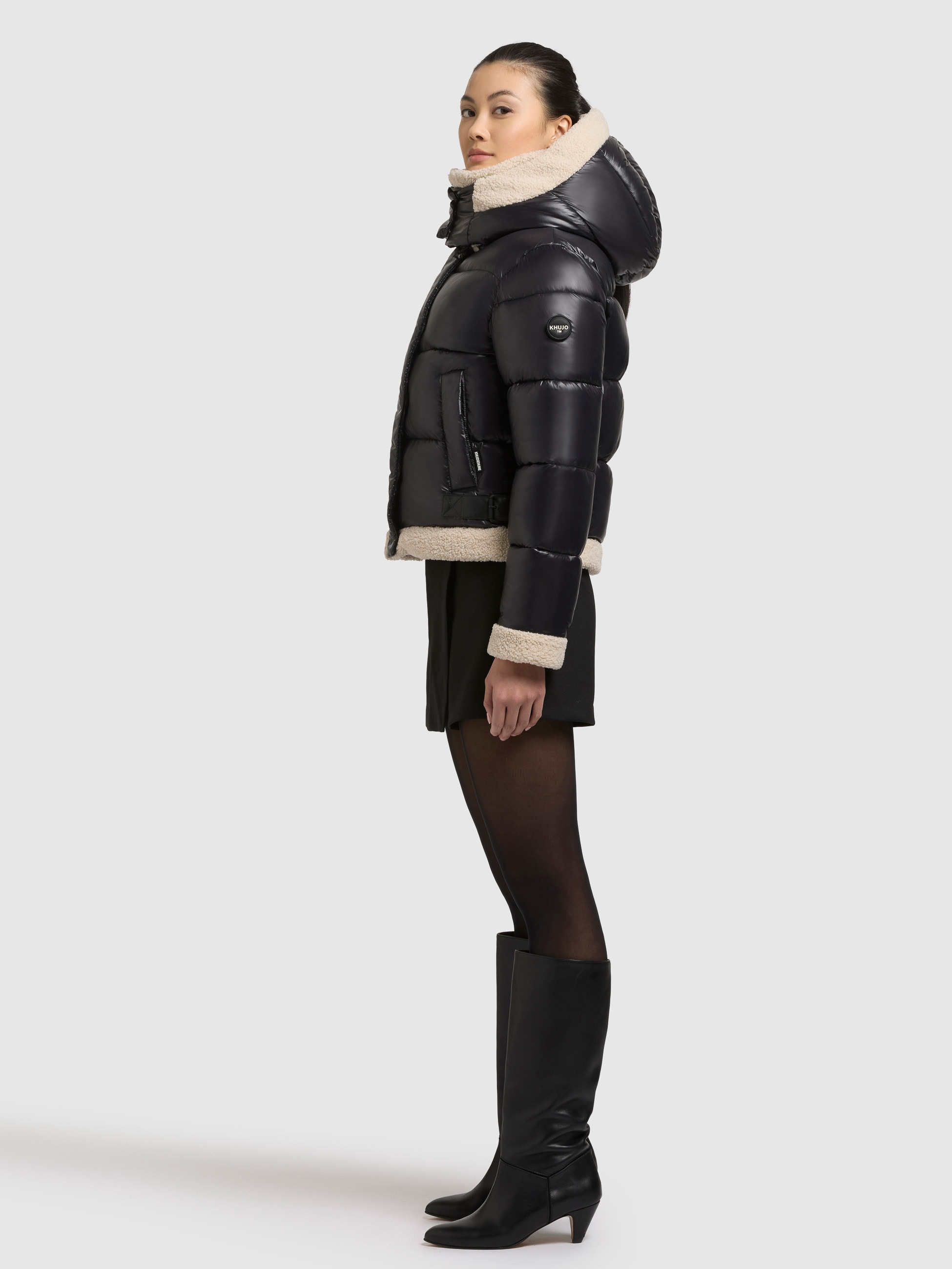 khujo Steppjacke »NESSIE2« mit Kapuze