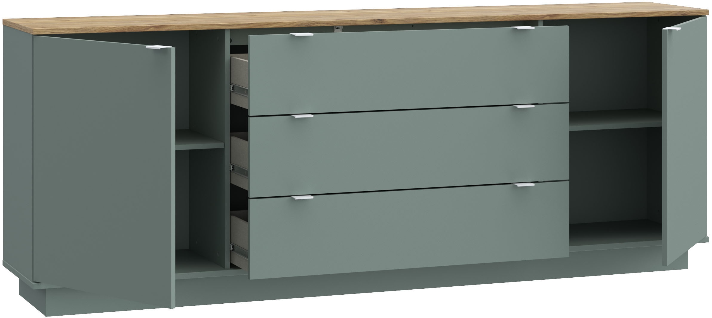 FORTE Sideboard, B/H/T 224,5/85,7/41,3 cm