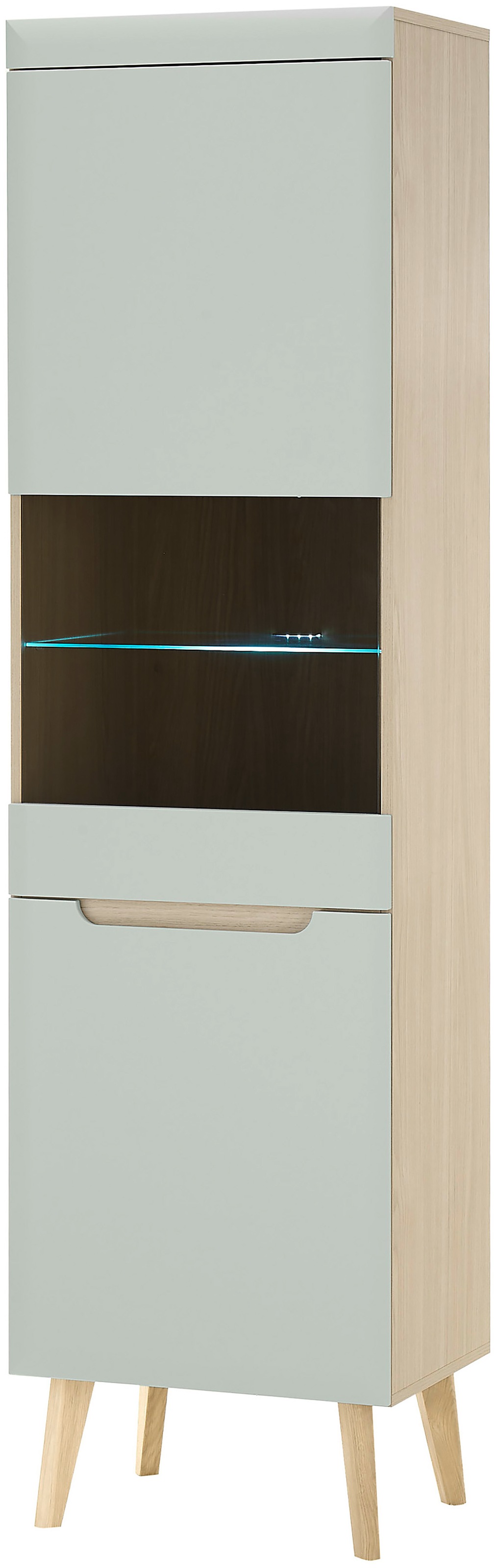 INOSIGN Vitrine »Torge, Hochschrank, Glasvitrine, Standvitrine, Vitrinensch günstig online kaufen