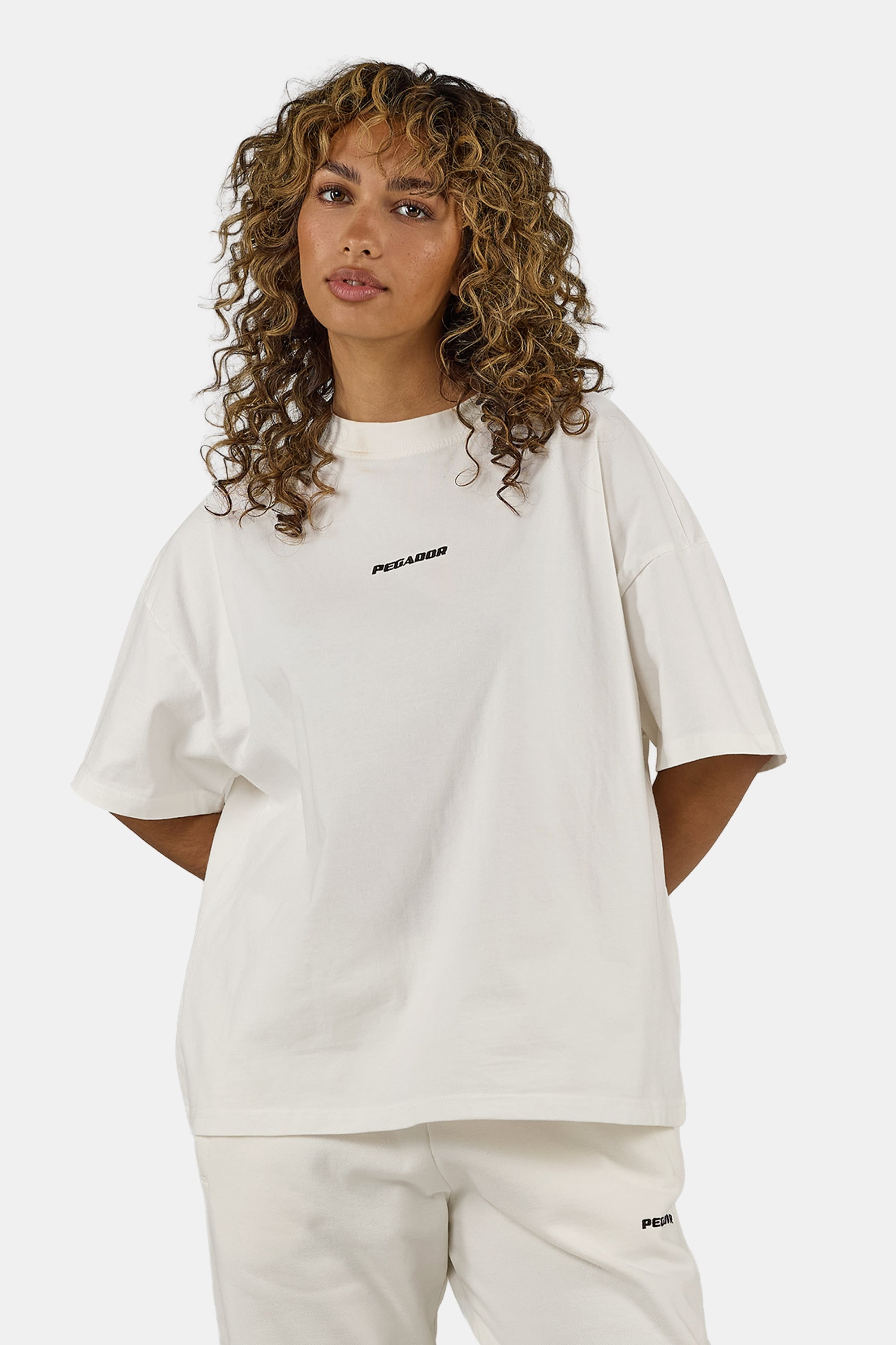 PEGADOR T-Shirt »Bracy Heavy Oversized Tee« Baumwolle, oversize