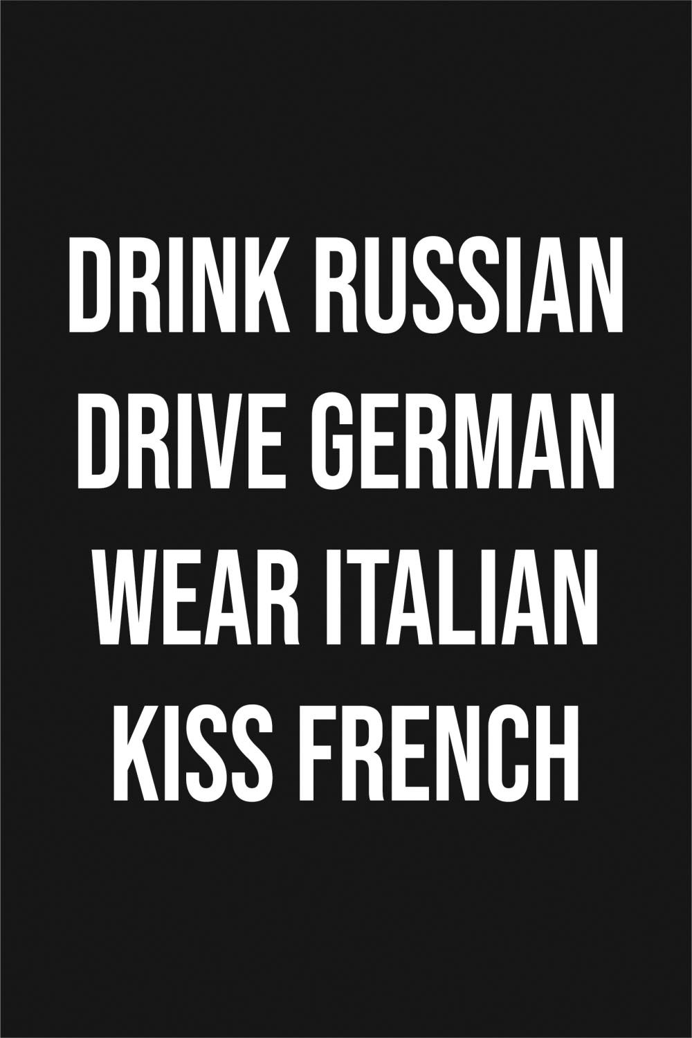 queence Acrylglasbild »Spruch« Schriftzug   Schwarz-Weiß   Sprüche   Sprüch günstig online kaufen