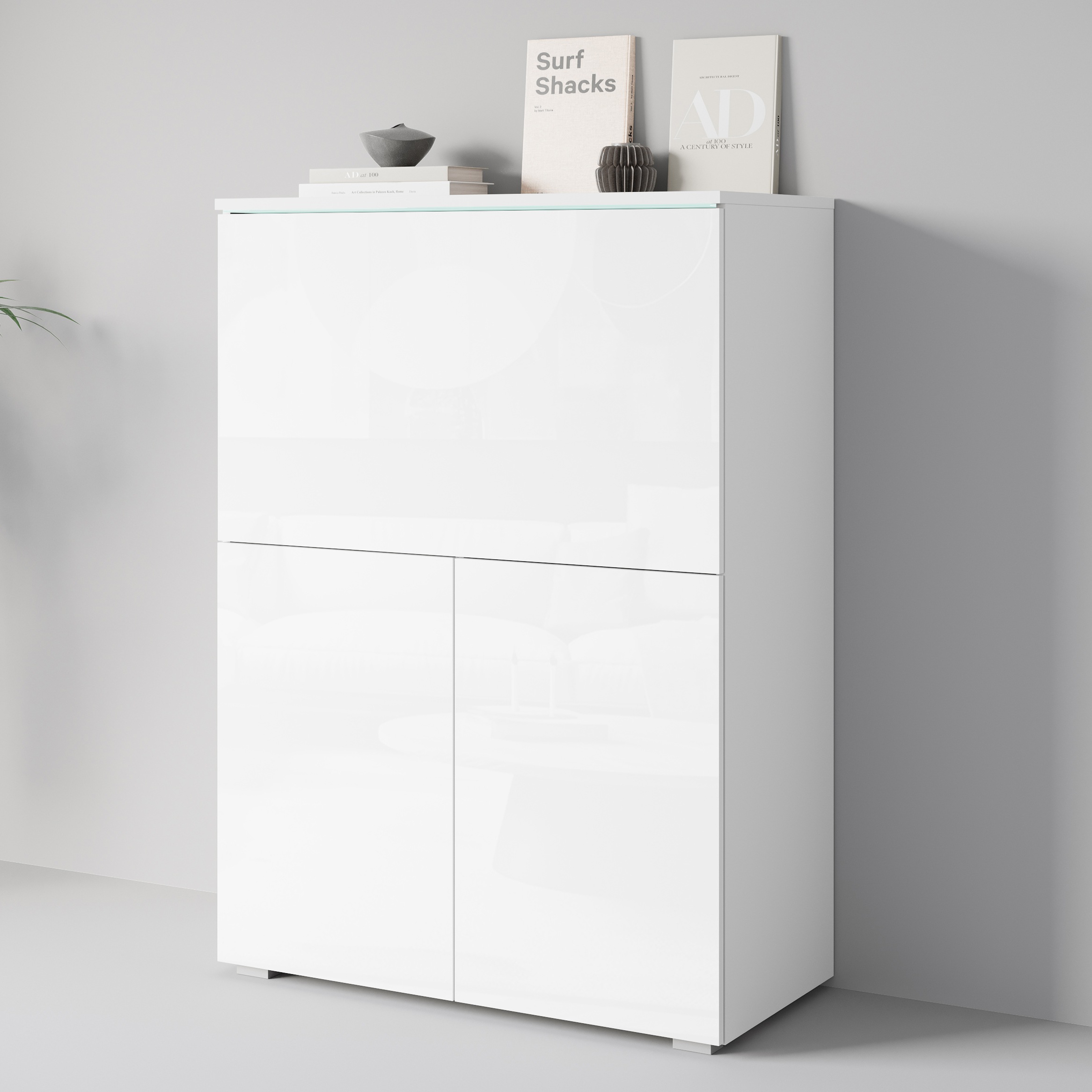 INOSIGN PC-Schrank »Vera, Sekretär, Home-Office-Schreibtisch« 1 Stk. tlg. M günstig online kaufen