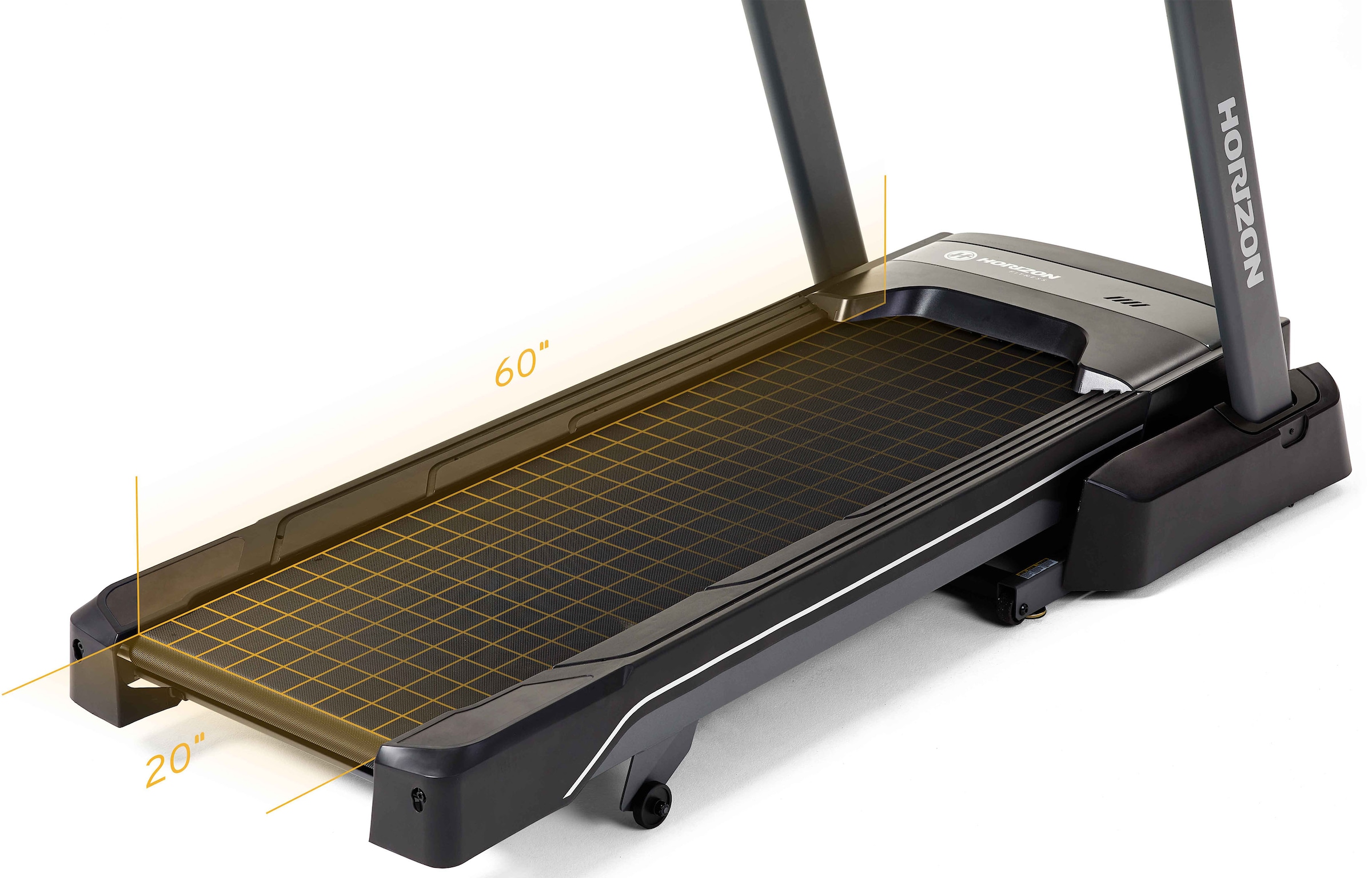 Horizon Fitness Laufband »7.0AT«, (mit Bluetooth-Funktion), bis max. 20 km/h, klappbar