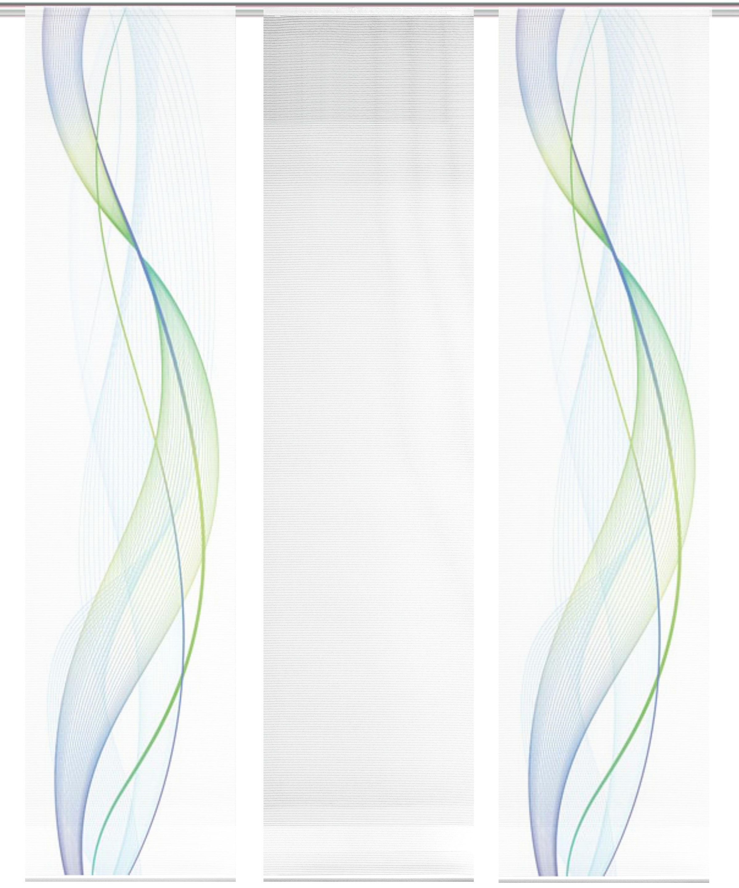 Vision S Schiebegardine »3ER SET HEIGHTS« Paneelwagen 3 Stk. tlg. HxB: 260x günstig online kaufen