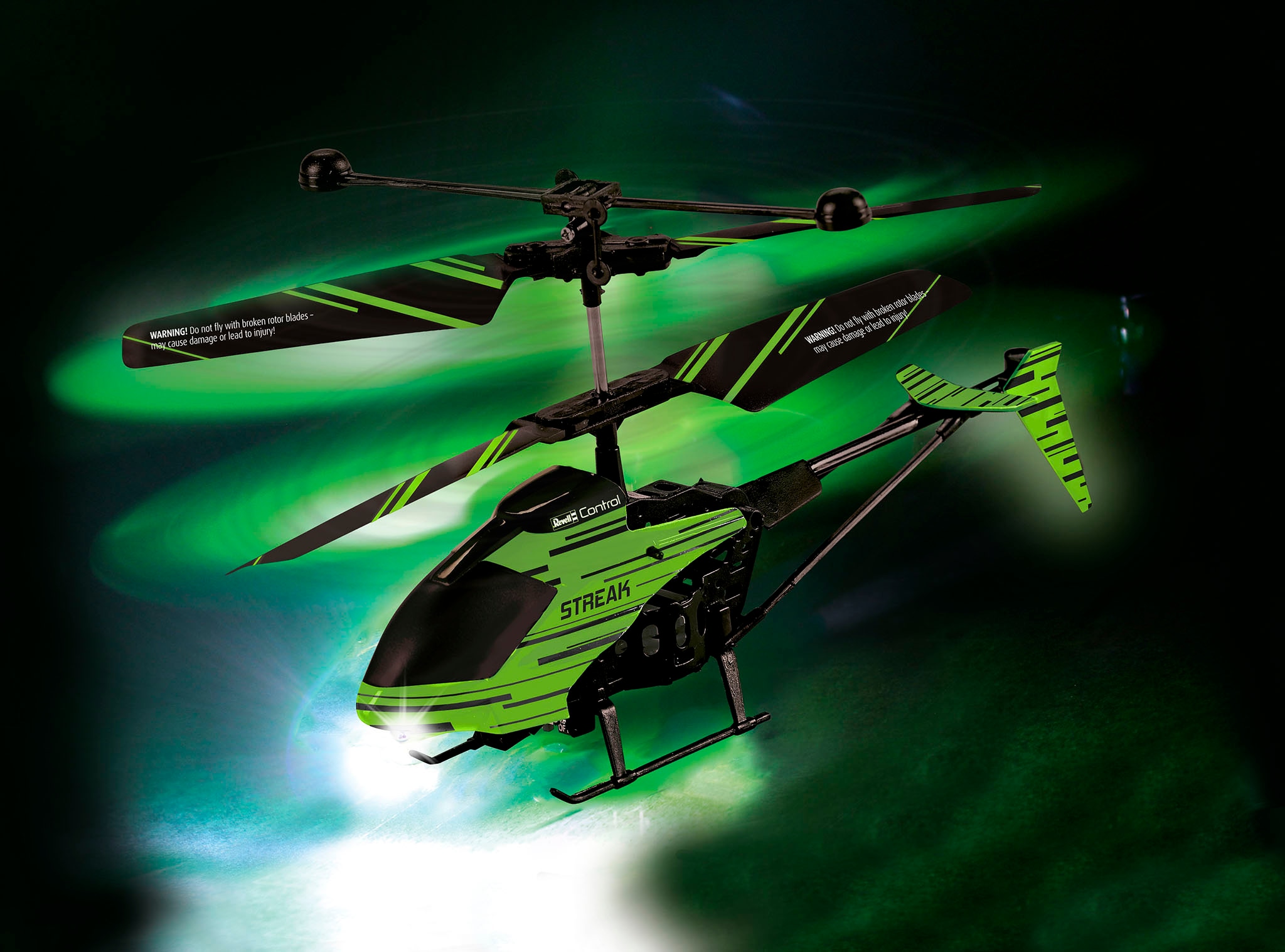 Revell® RC-Helikopter »Revell® control - Streak; Glow in the dark«, leuchtet im Dunkeln