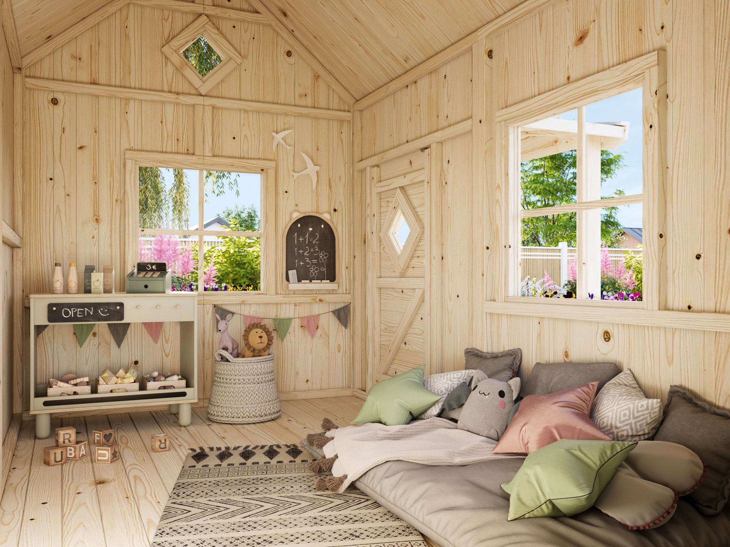 Palmako Spielhaus »Otto 3,6 m²« BxTxH: 266x272x220 cm