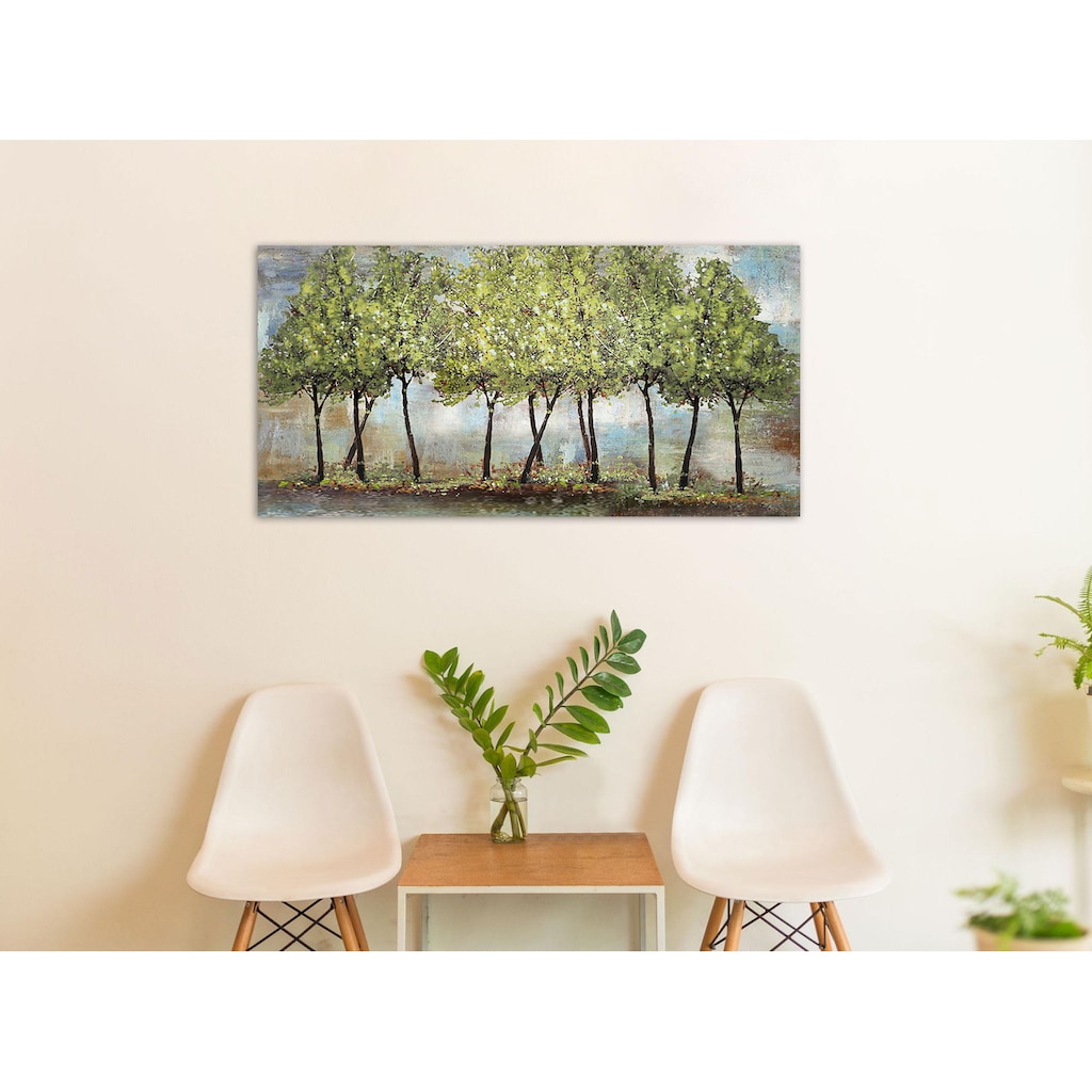 Home affaire Gemälde »Trees«, Baum-Baumbilder-Bäume, 140/70 cm
