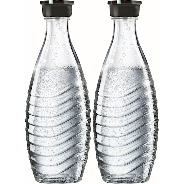 Raten SodaStream kaufen (7 »»Crystal« Abtropfhalter, Wassersprudler, auf Flaschenbürste CO2-Zyl., tlg.), Glaskaraffen, Wassersprudler Mega-Bundle«,