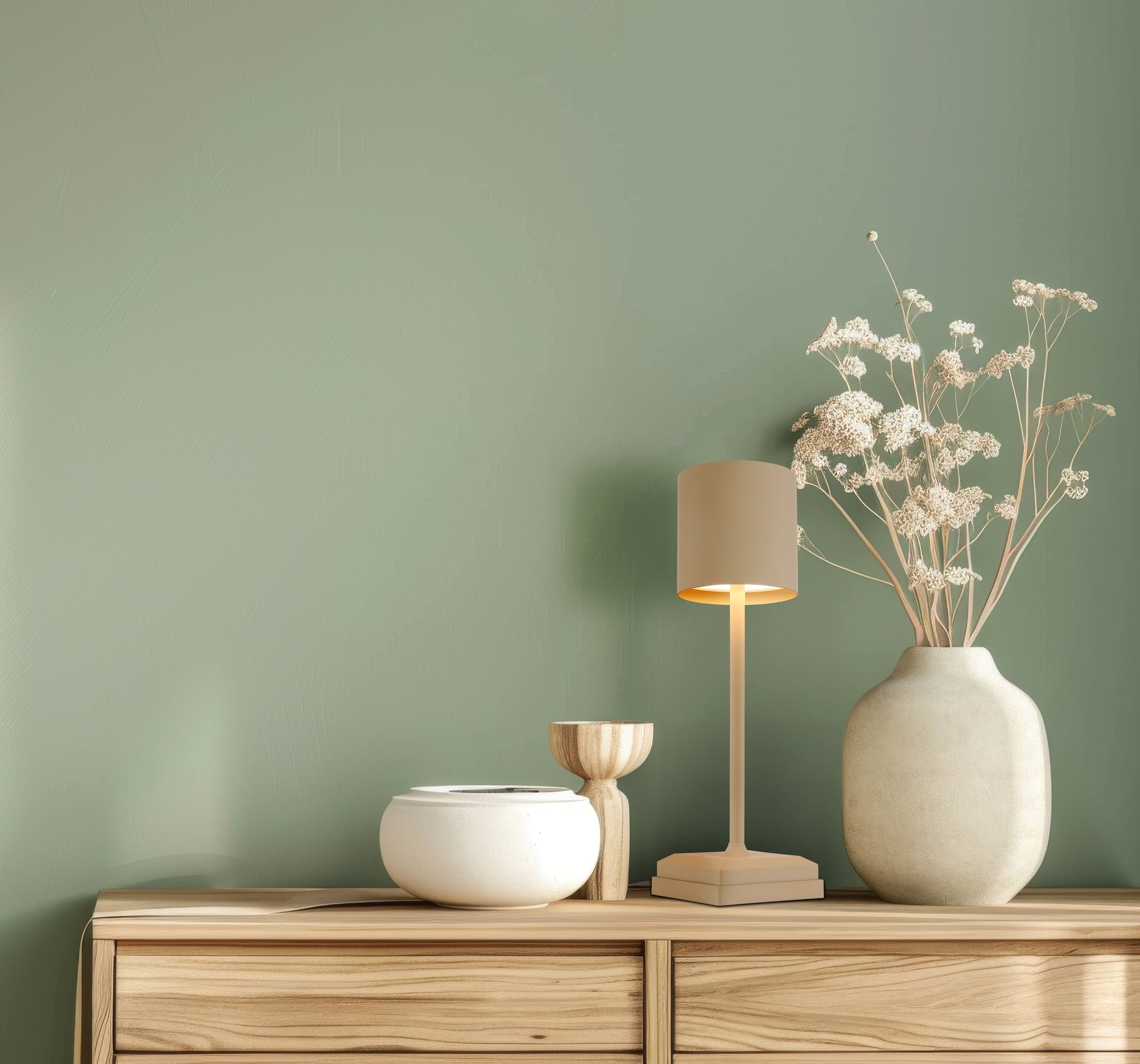 GLOBO LIGHTING Tischleuchte »DIXON« LED-Modul 1 Stk. Extra-Warmweiß Tischlampe Nachttischlampe Deko-Tischleuchte Schlafzimmer