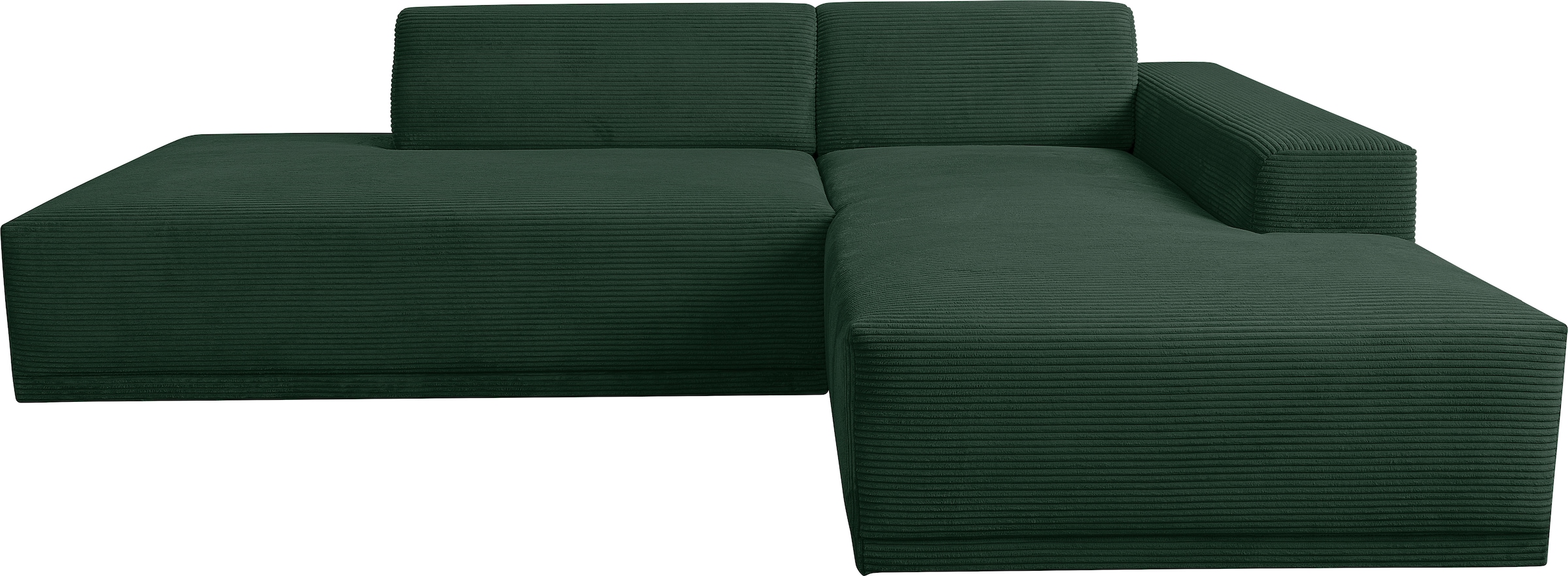WERK2 Ecksofa »Apollo, hoher Sitzkomfort, aktuelles Design, Breite 264cm, L günstig online kaufen