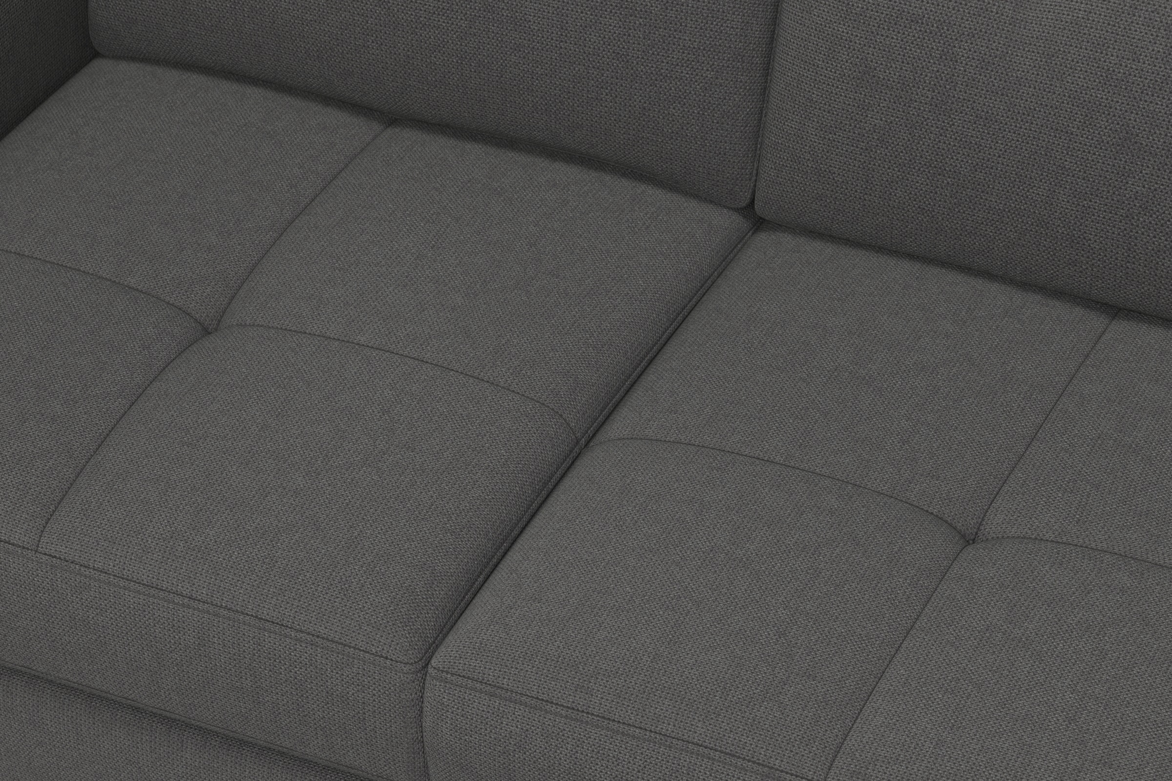 sit&more Ecksofa »Baviene L-Form«, inklusive Sitztiefenverstellung und Federkern, wahlweise Bettfunktion