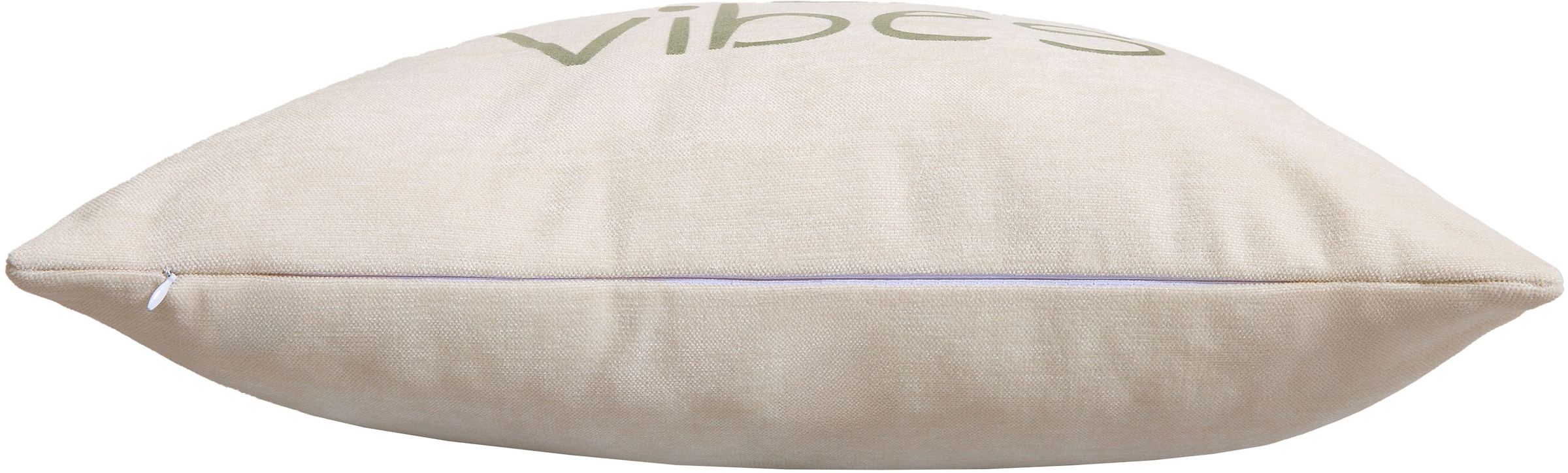 done.® Dekokissen »HOB VIBES« Weicher Chenille-Stoff
Kuschelige Beflockung