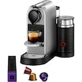 Nespresso Kapselmaschine »XN761B CitiZ & Milk«, 1260 Watt, Wassertankkapazität: 1 Liter, Pumpendruck: 19 Bar, inkl. Aeroccino Milchaufschäumer, Willkommenspaket mit 14 Kapseln
