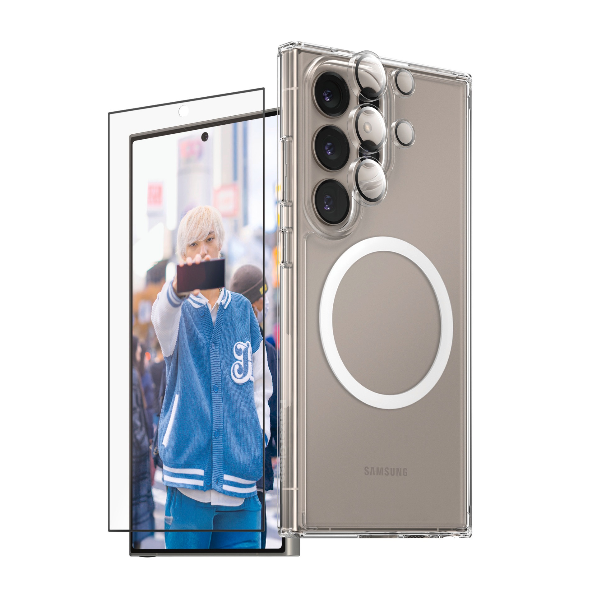CARE by PanzerGlass Displayschutzglas »3-in-1 Protection Set« für Samsung G günstig online kaufen