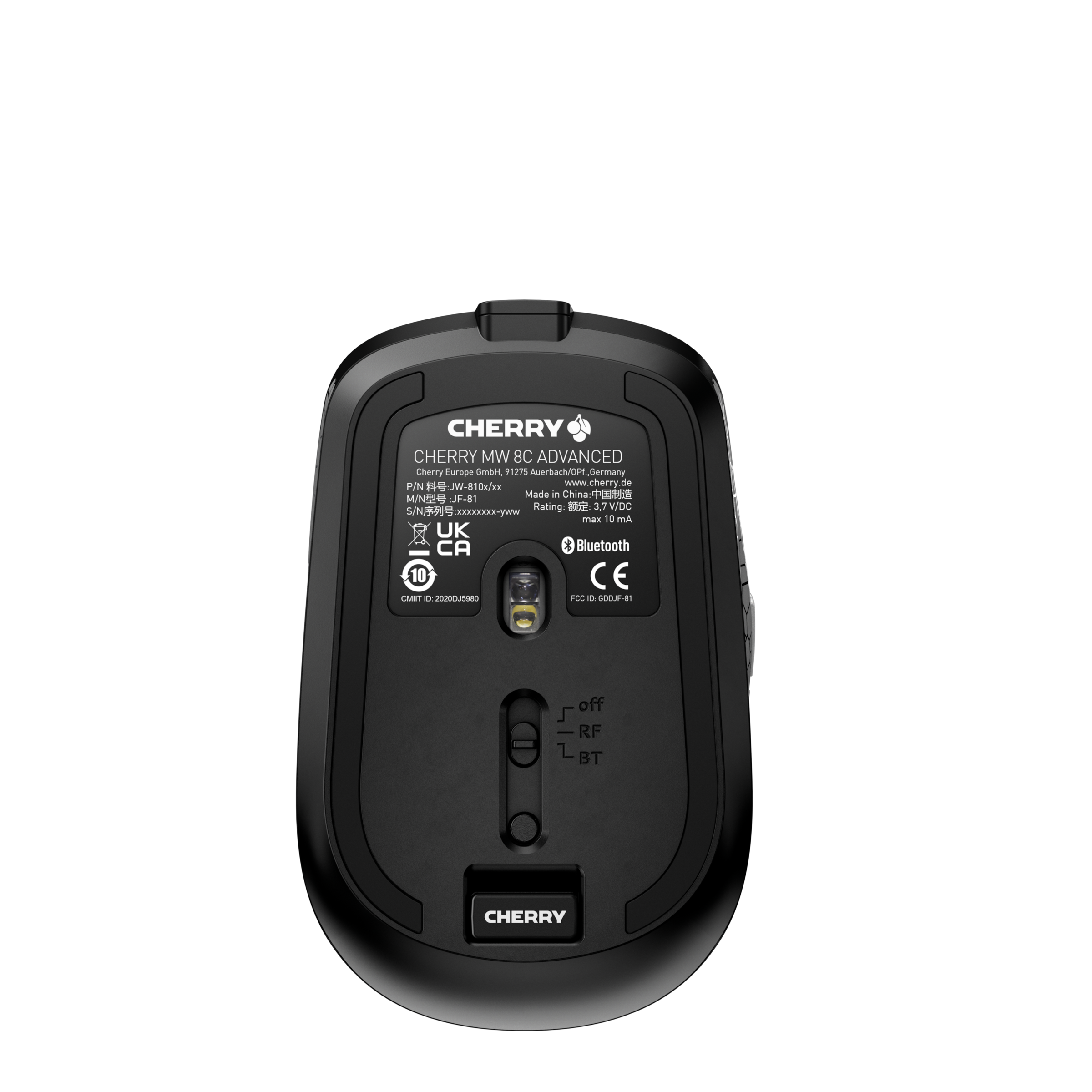 Cherry Maus »MW 8C ADVANCED« Bluetooth Inklusive Transportbeutel